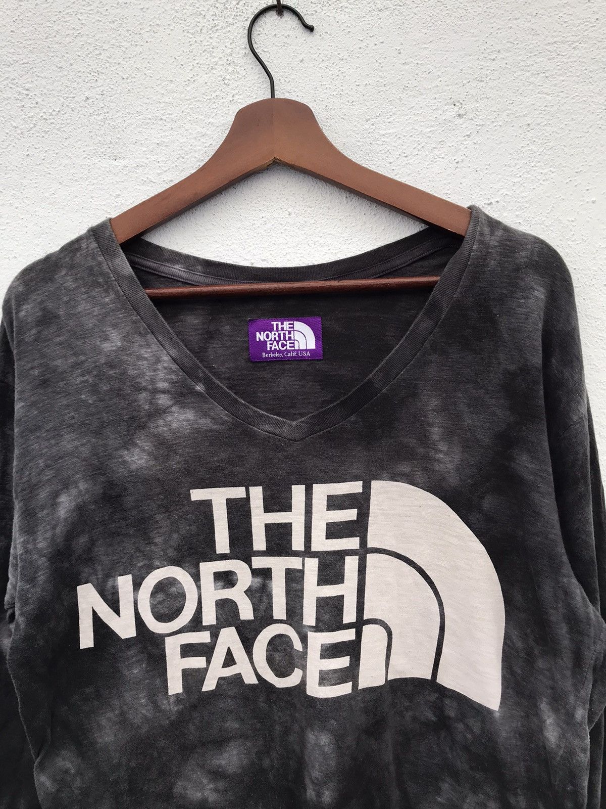 Nanamica × The North Face The North Face Nanamica Big logo V neck Sleeve tshirt Size US M / EU 48-50 / 2 - 2 Thumbnail