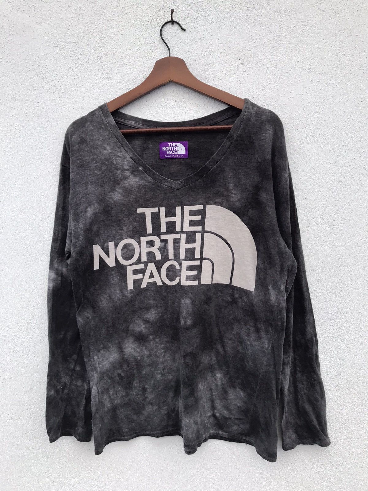 Nanamica × The North Face The North Face Nanamica Big logo V neck Sleeve tshirt Size US M / EU 48-50 / 2 - 1 Thumbnail