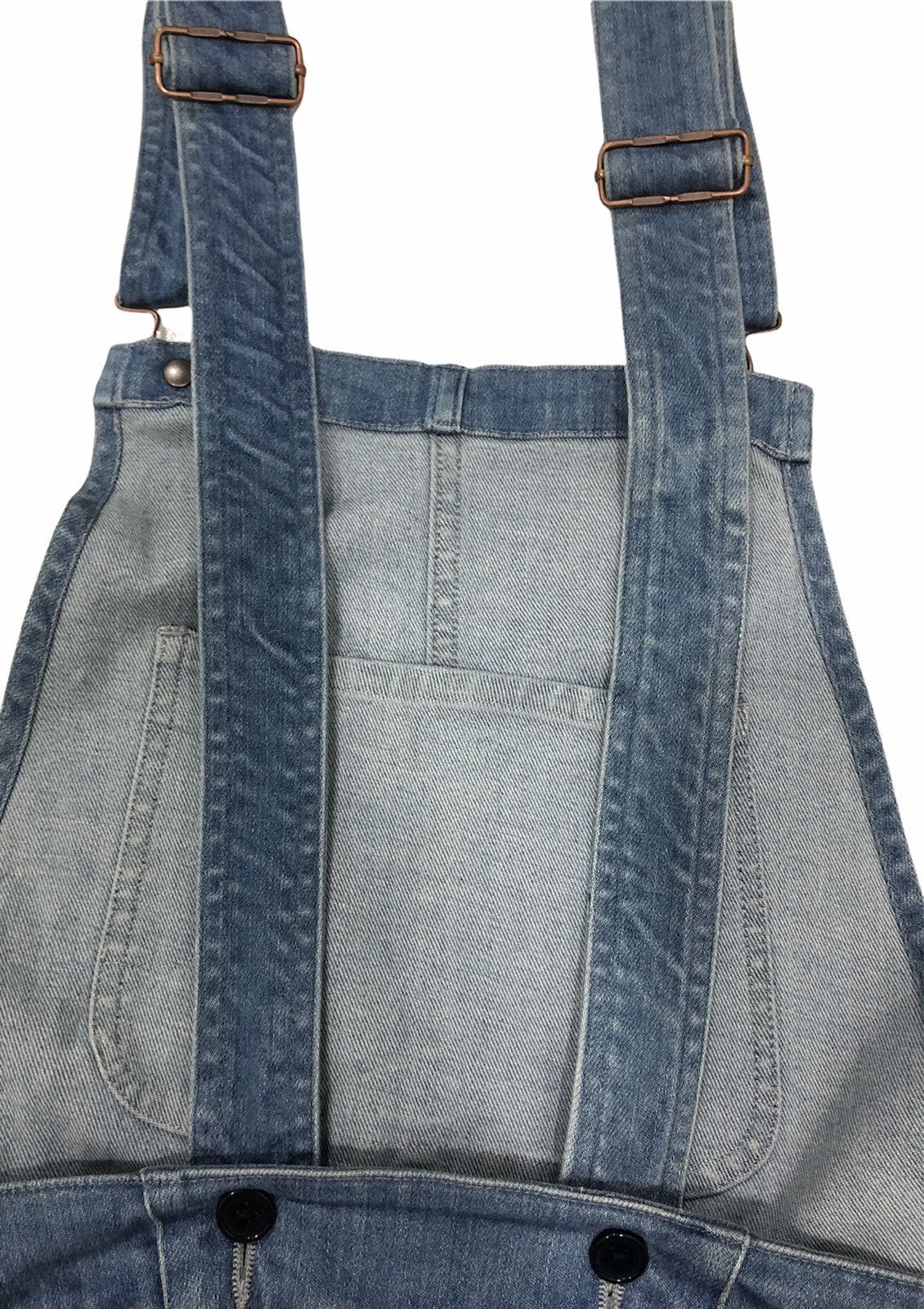 Japanese Brand × NANO universe Nano Universe "The 1st Floor" Stretch Denim Overalls Size US 30 / EU 46 - 7 Thumbnail