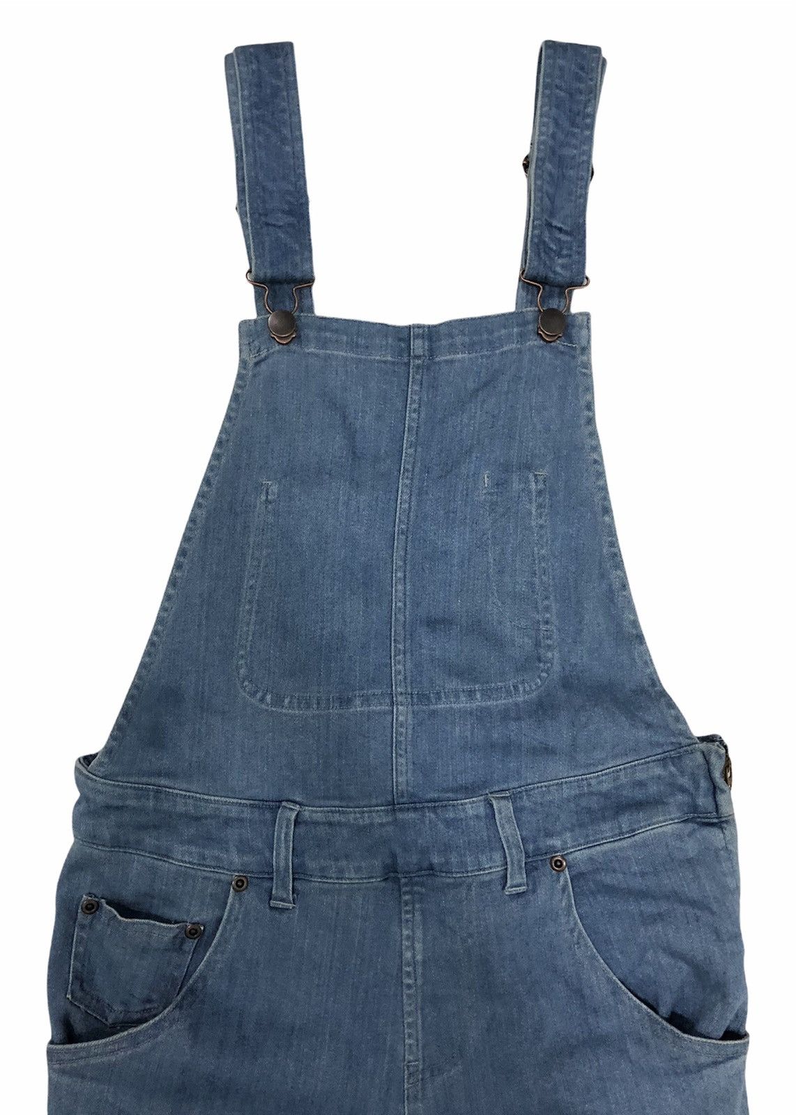 Japanese Brand × NANO universe Nano Universe "The 1st Floor" Stretch Denim Overalls Size US 30 / EU 46 - 3 Thumbnail