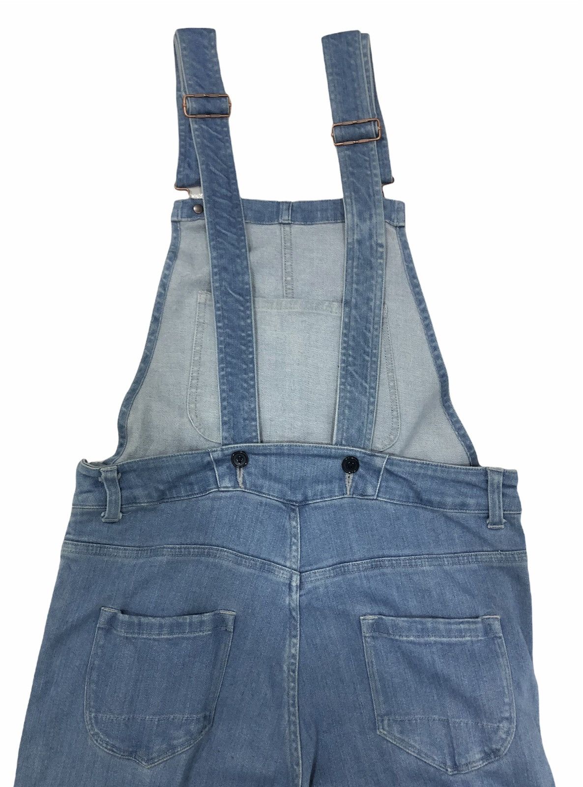 Japanese Brand × NANO universe Nano Universe "The 1st Floor" Stretch Denim Overalls Size US 30 / EU 46 - 4 Thumbnail