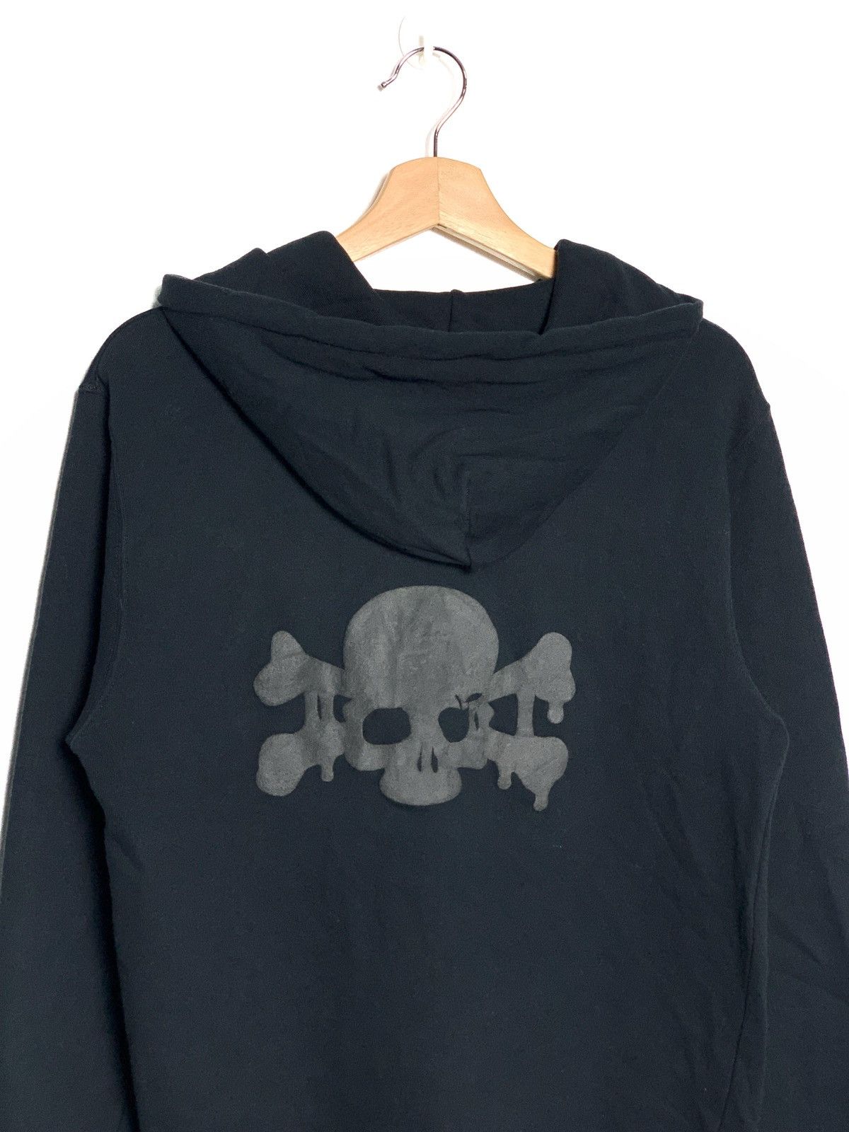 Anti Minss Skulls Logo Zip Ups Hoodies