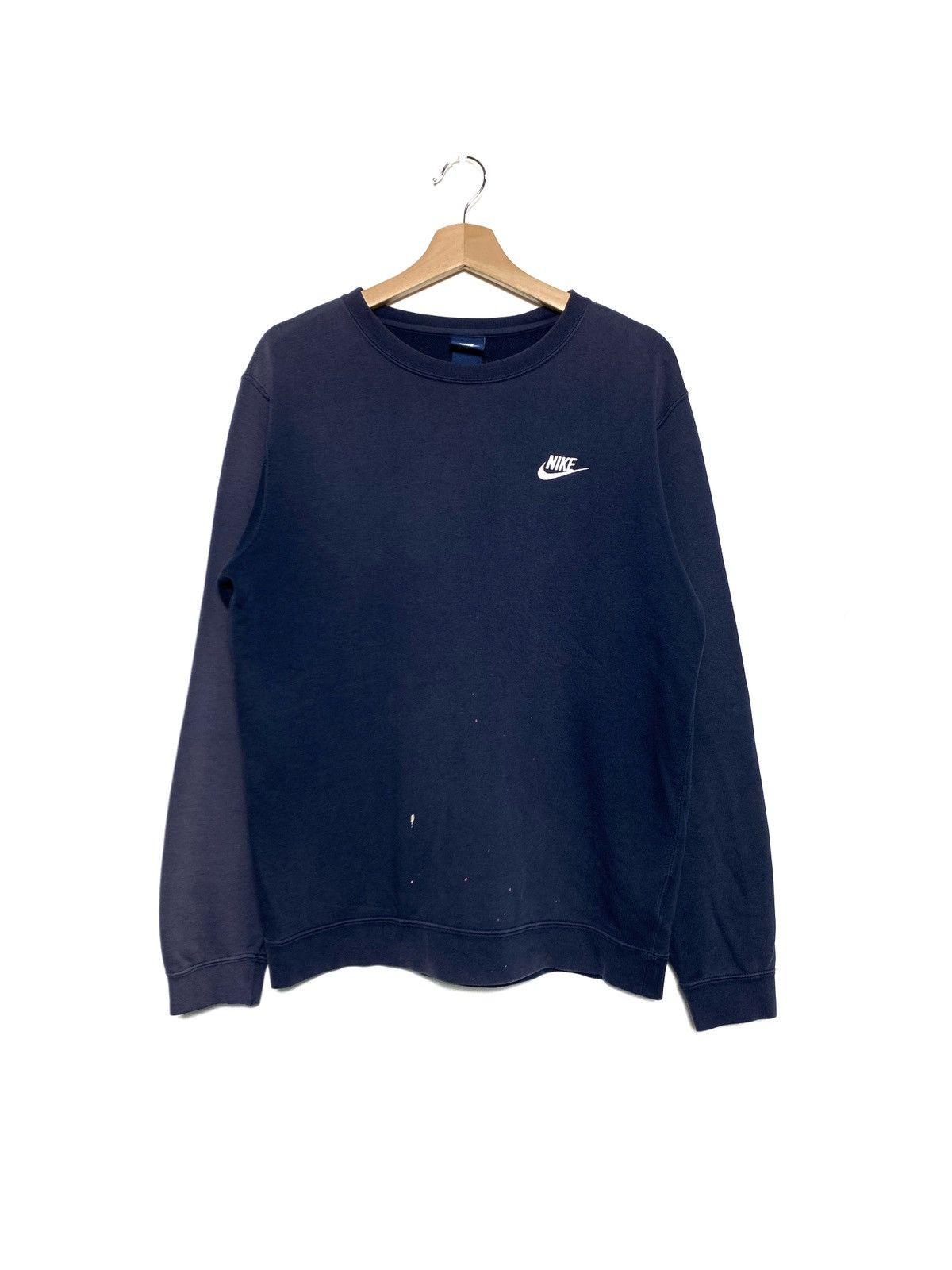 Nike Vintage Sunfaded Nike Small Logo Crewneck Sweatshirt Size US M / EU 48-50 / 2 - 1 Thumbnail