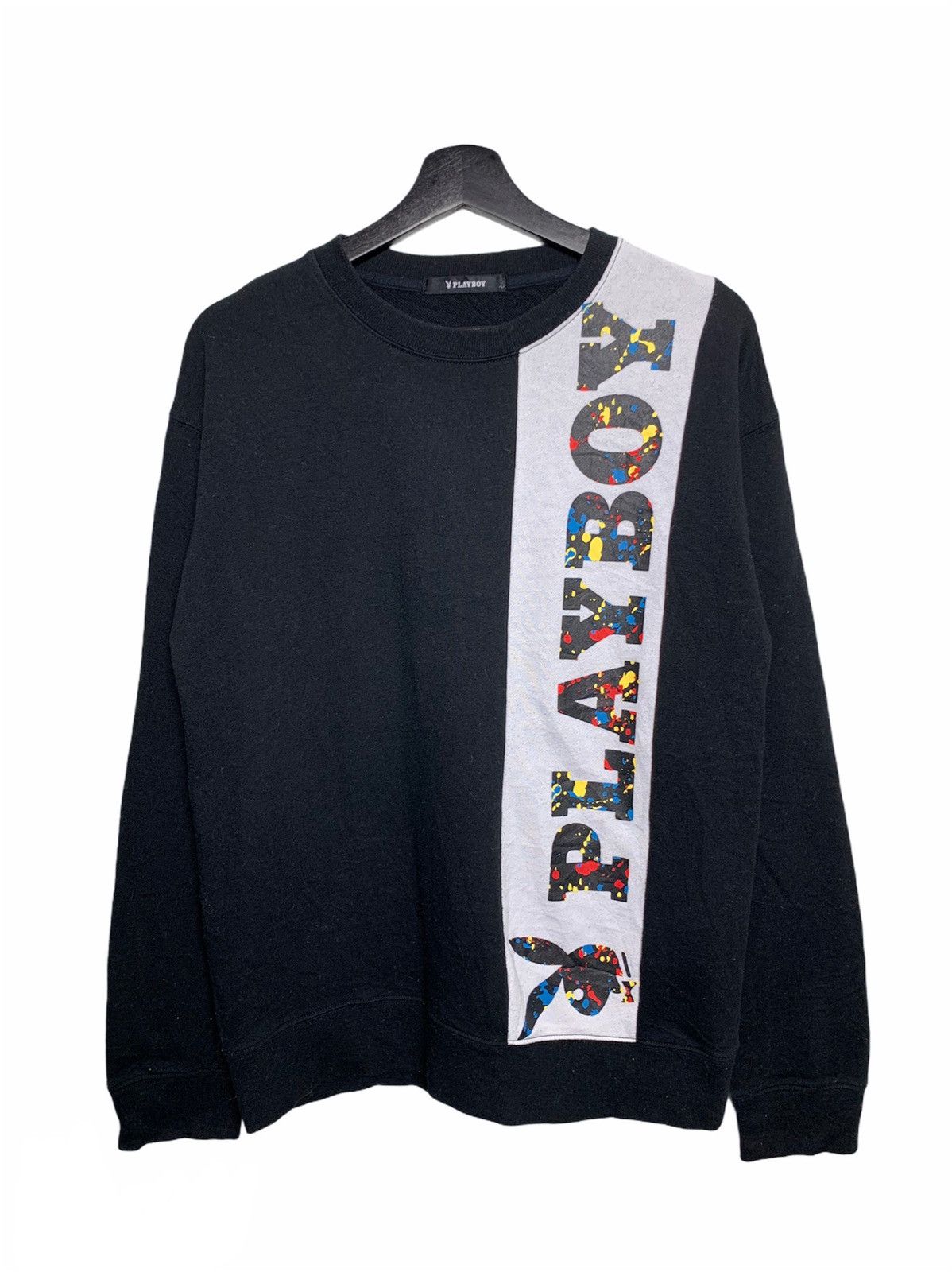 Playboy Spellout Logo Crewneck Sweatshirt
