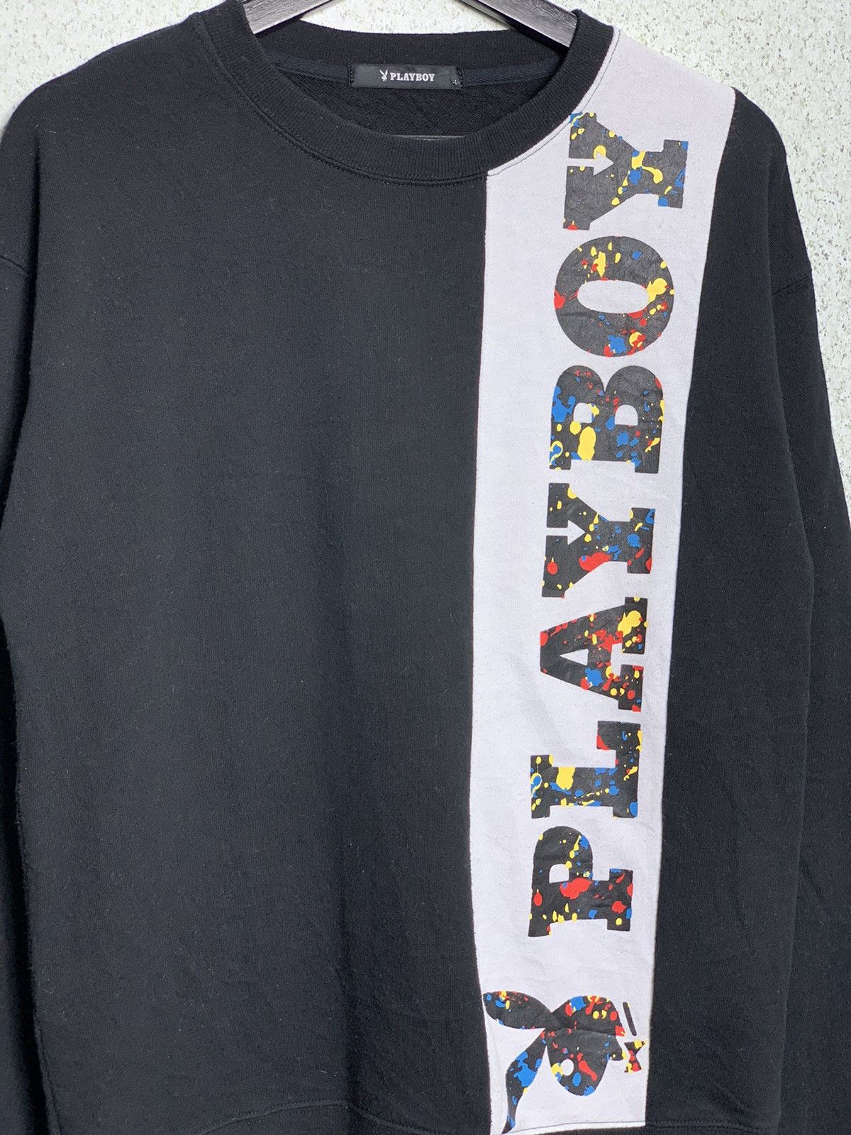 Playboy Playboy Spellout Logo Crewneck Sweatshirt Size US M / EU 48-50 / 2 - 2 Thumbnail