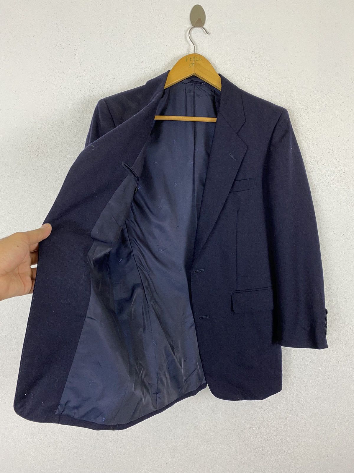 Christian Dior Monsieur × Designer CHRISTIAN DIOR PRET A PORTER NAVY BLUE BLAZER Size US S / EU 44-46 / 1 - 4 Thumbnail