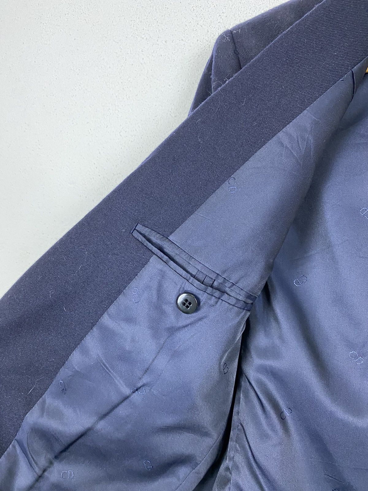 Christian Dior Monsieur × Designer CHRISTIAN DIOR PRET A PORTER NAVY BLUE BLAZER Size US S / EU 44-46 / 1 - 7 Thumbnail