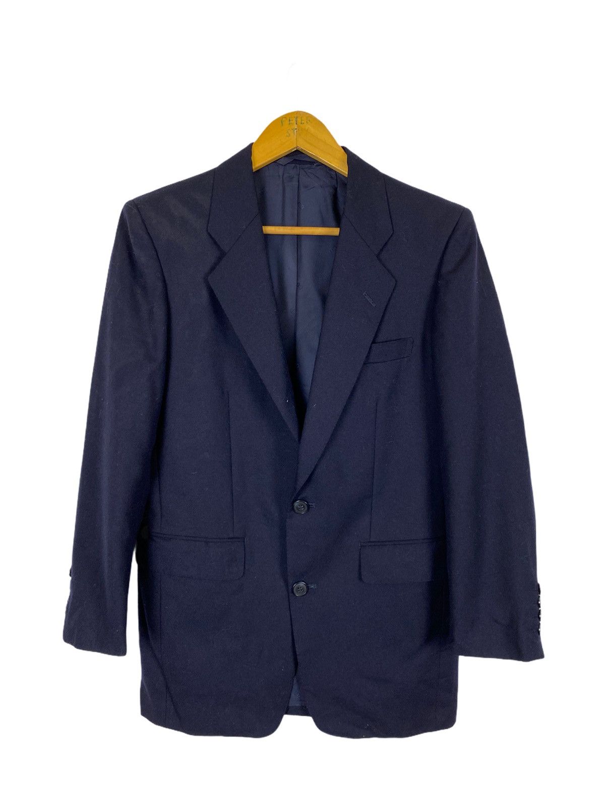 Christian Dior Monsieur × Designer CHRISTIAN DIOR PRET A PORTER NAVY BLUE BLAZER Size US S / EU 44-46 / 1 - 1 Thumbnail