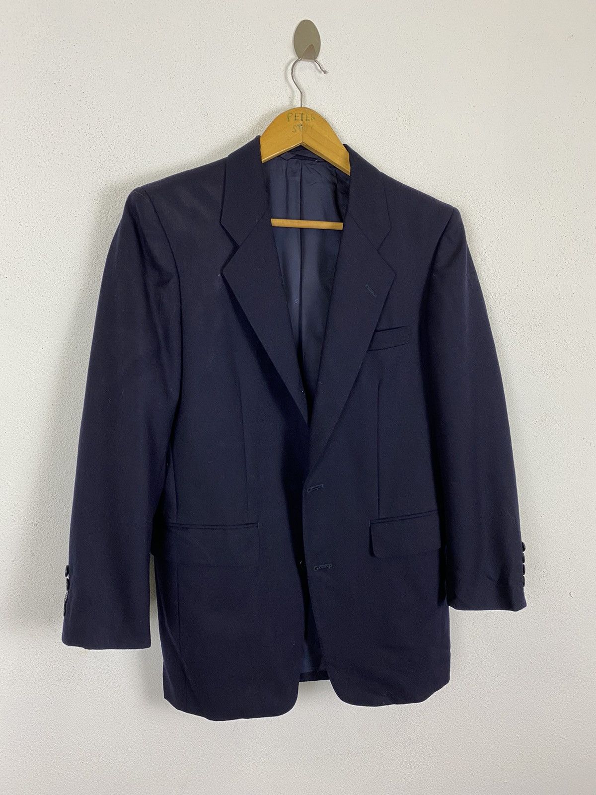 Christian Dior Monsieur × Designer CHRISTIAN DIOR PRET A PORTER NAVY BLUE BLAZER Size US S / EU 44-46 / 1 - 3 Thumbnail