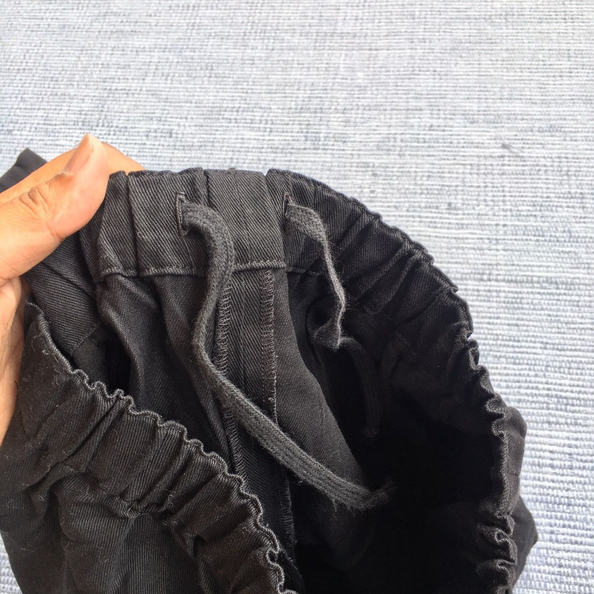 Comme des Garcons drawstring cotton pants Size US 26 / EU 42 - 6 Thumbnail