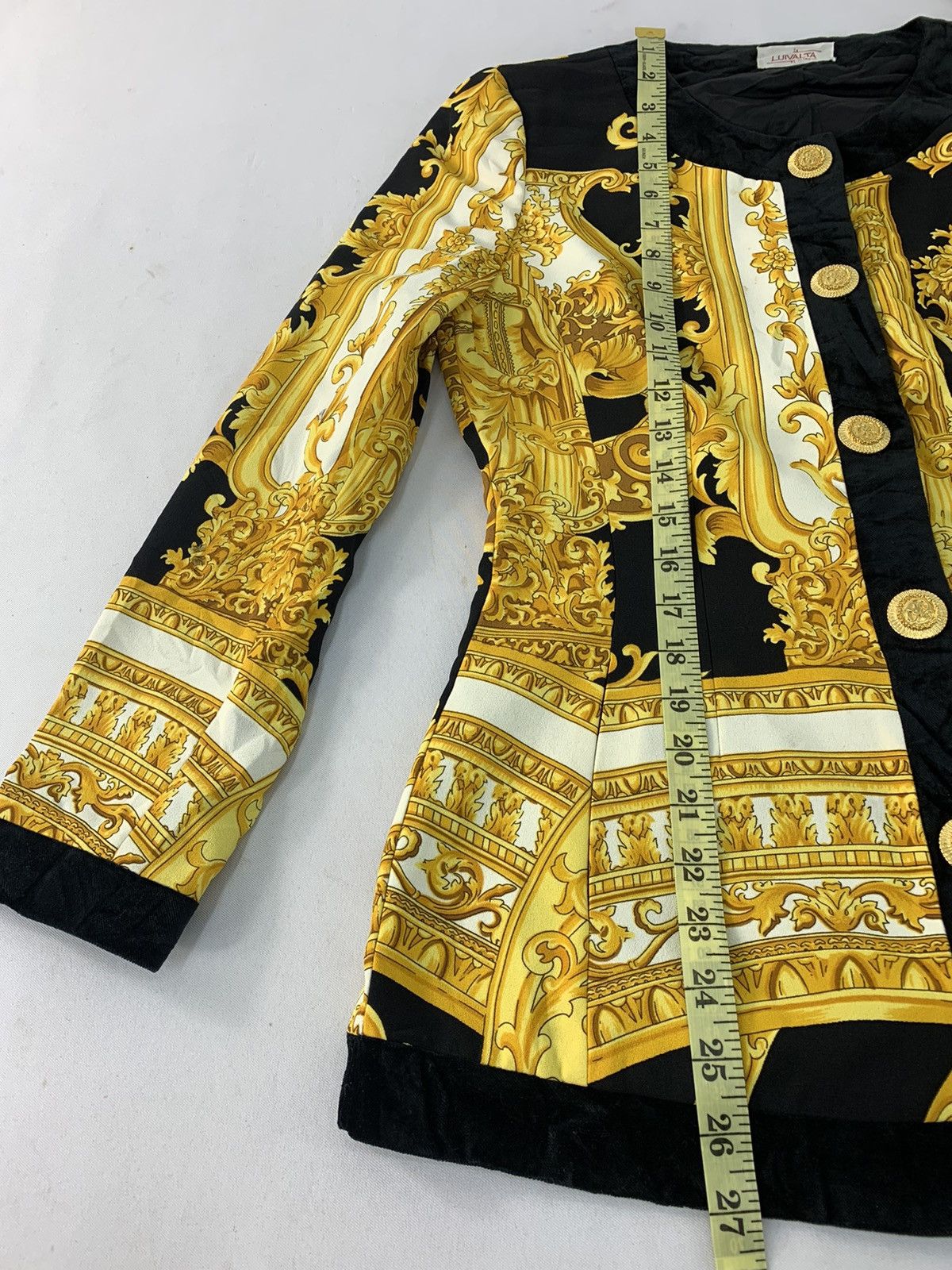 Japanese Brand Rare Baroque Art Design Luivalta Falkbland Jacket Size S / US 4 / IT 40 - 11 Thumbnail