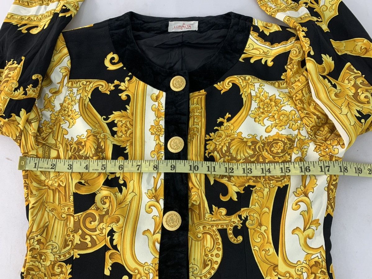 Japanese Brand Rare Baroque Art Design Luivalta Falkbland Jacket Size S / US 4 / IT 40 - 10 Thumbnail