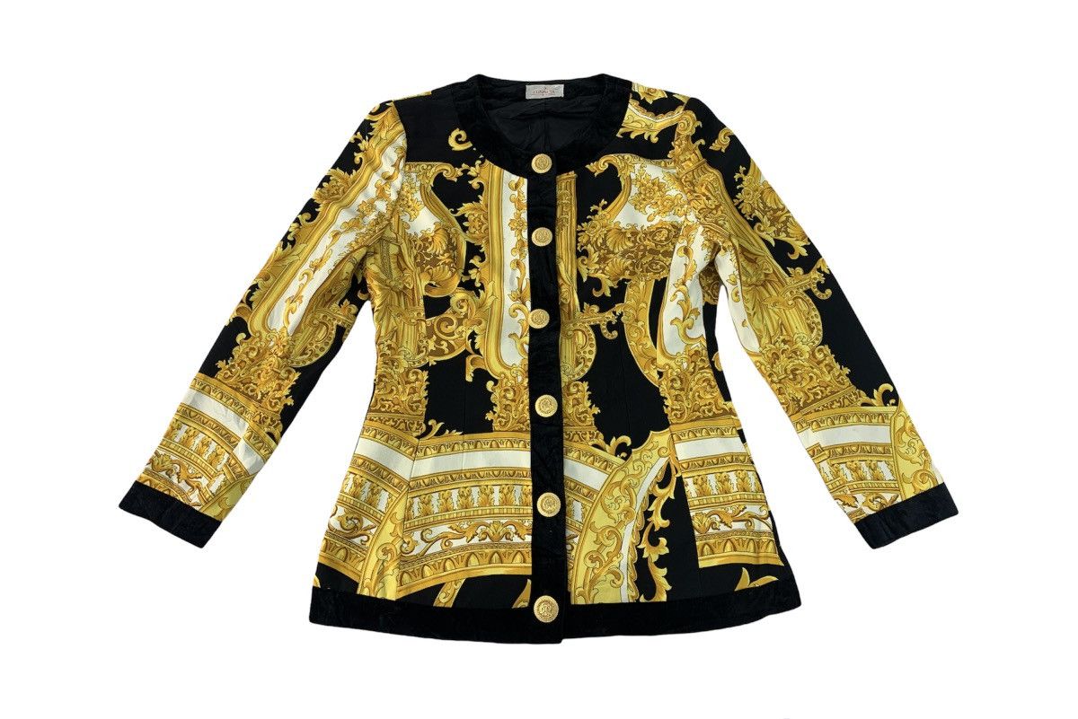 Japanese Brand Rare Baroque Art Design Luivalta Falkbland Jacket Size S / US 4 / IT 40 - 1 Thumbnail