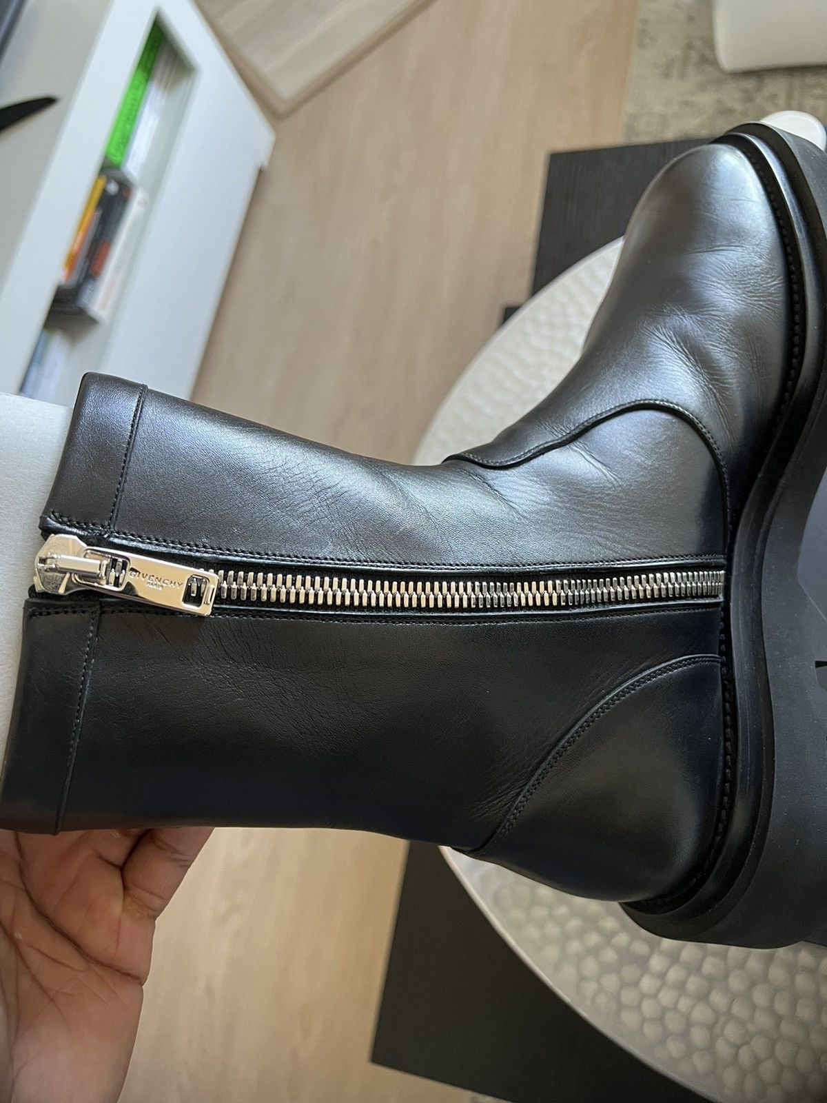Givenchy Givenchy Zip Pull Up Chelsea Boots Size US 11 / EU 44 - 5 Thumbnail