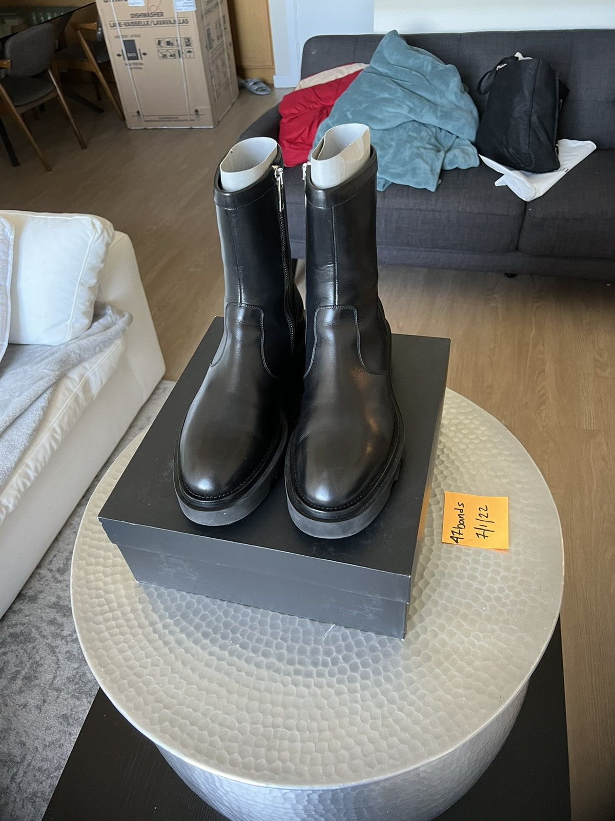 Givenchy Givenchy Zip Pull Up Chelsea Boots Size US 11 / EU 44 - 6 Thumbnail