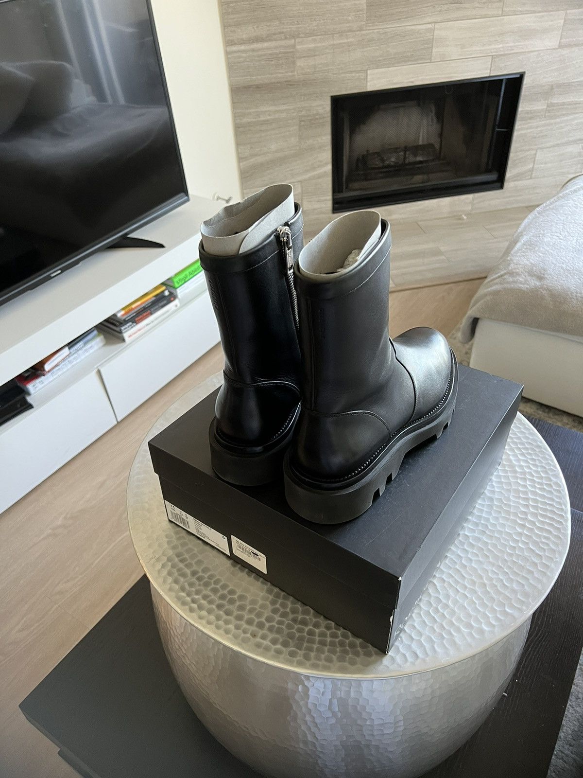 Givenchy Givenchy Zip Pull Up Chelsea Boots Size US 11 / EU 44 - 3 Thumbnail