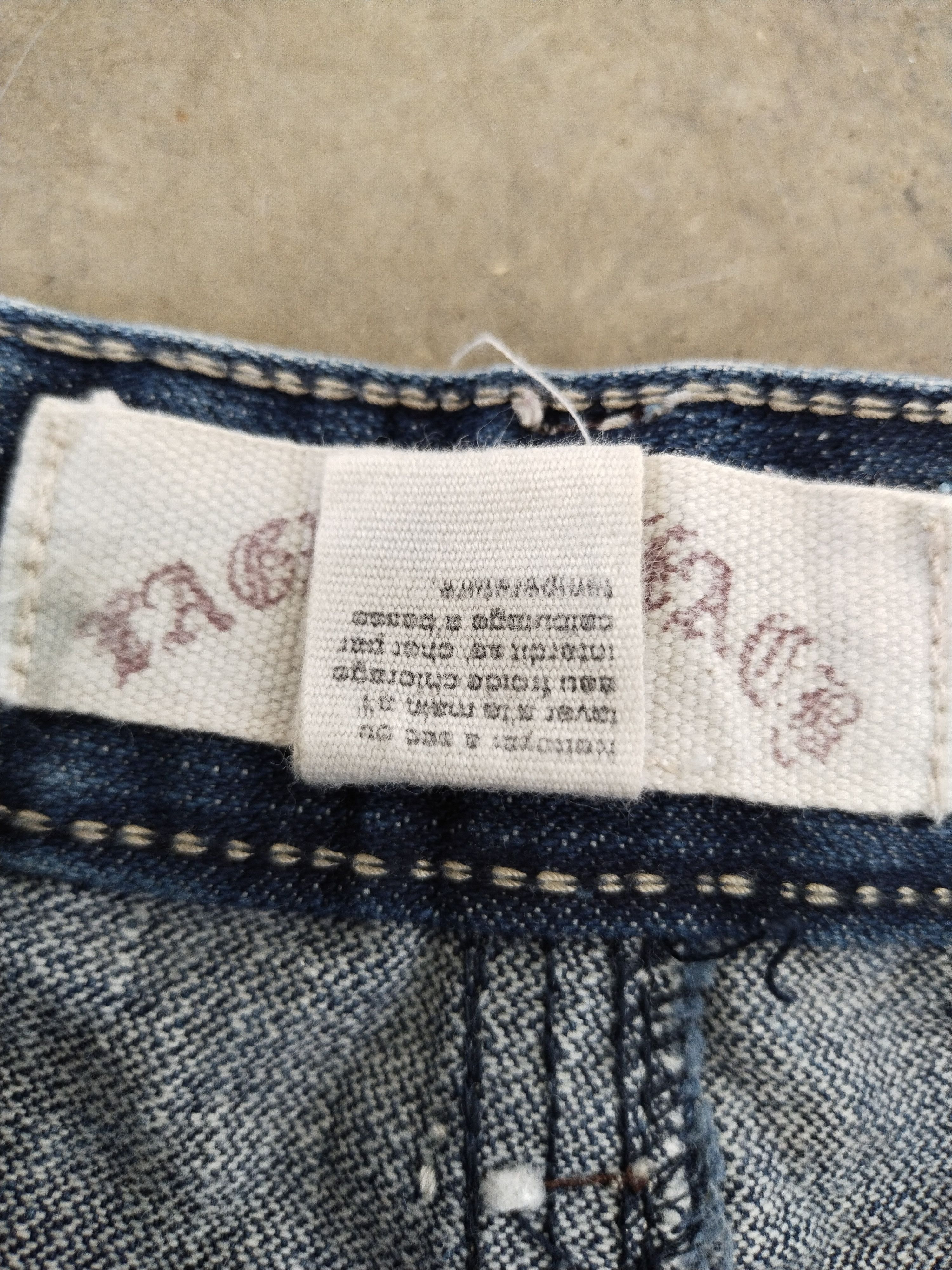 Japanese Brand Vintage Laguna Beach Skull Jeans Size US 35 - 21 Thumbnail