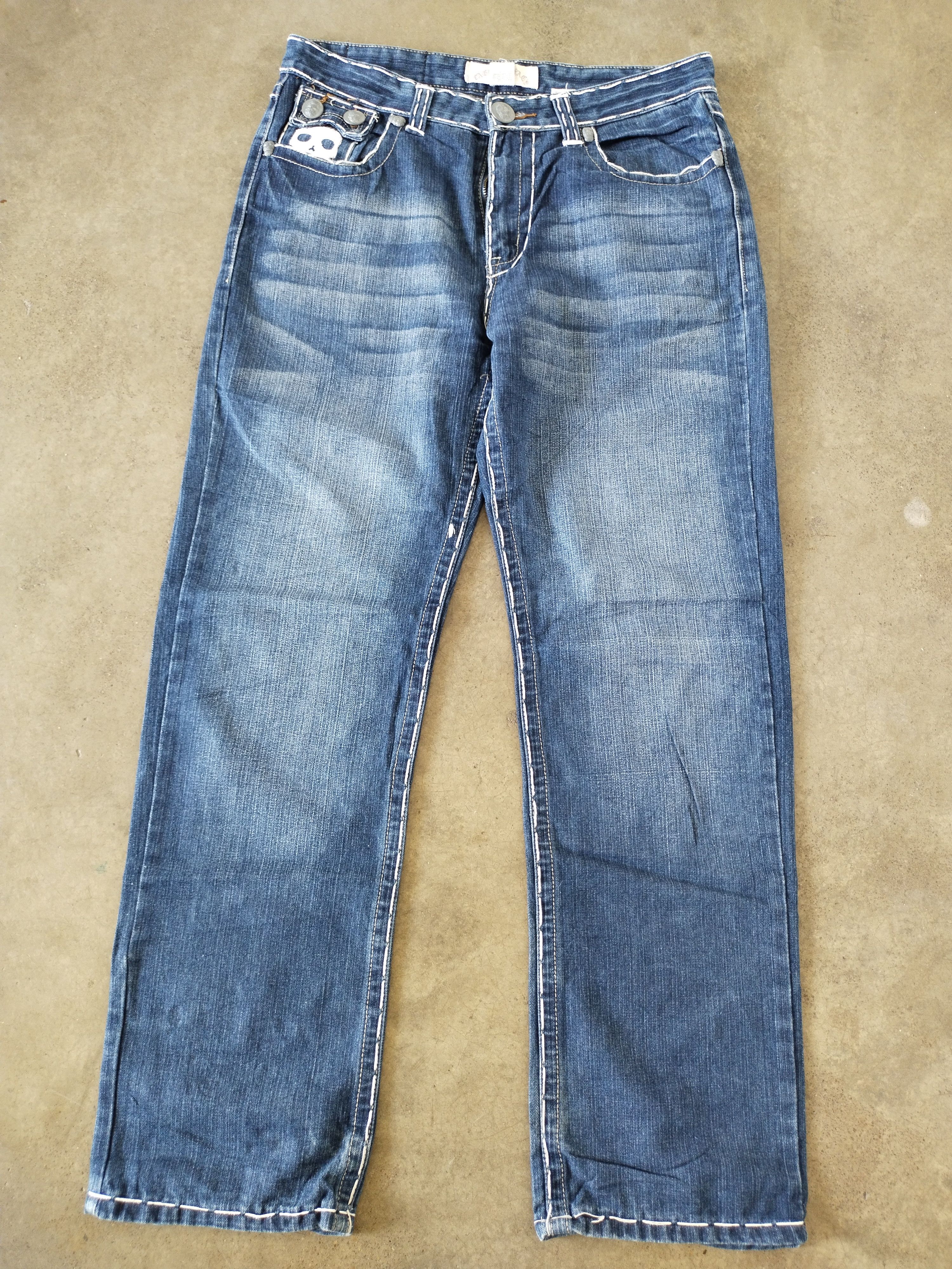 Japanese Brand Vintage Laguna Beach Skull Jeans Size US 35 - 6 Thumbnail
