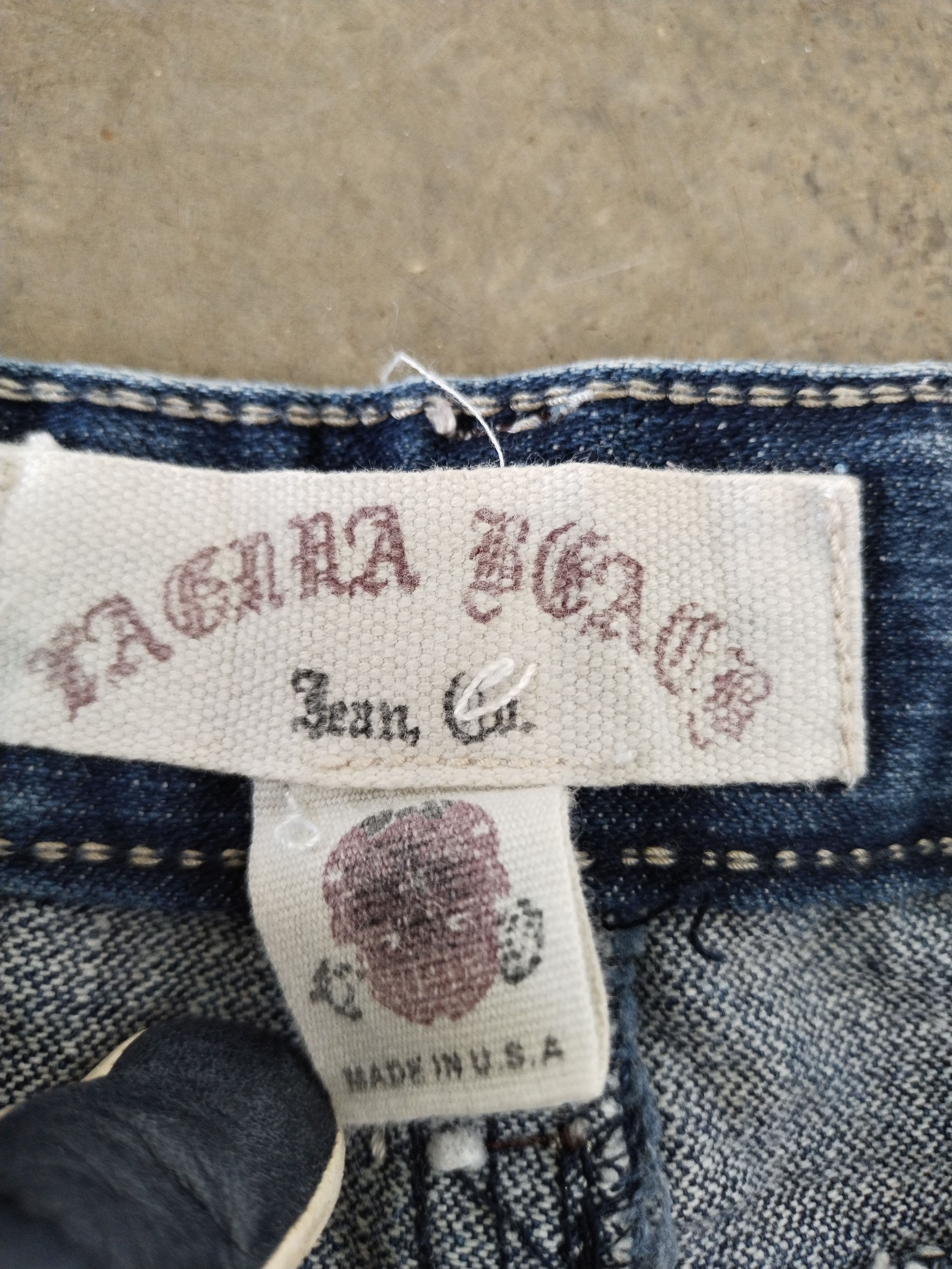 Japanese Brand Vintage Laguna Beach Skull Jeans Size US 35 - 22 Thumbnail