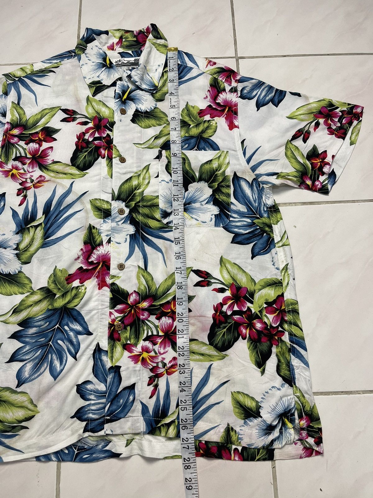 Other Aloha Hawaii Waikiki Flower Motive Shirt Size US M / EU 48-50 / 2 - 6 Thumbnail