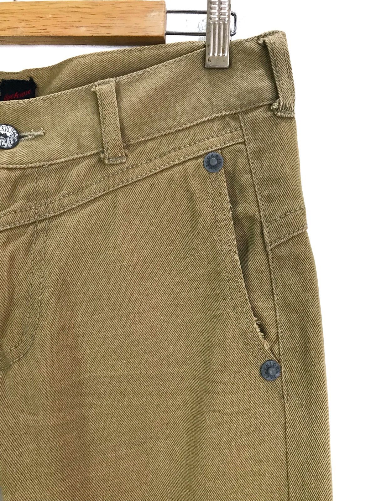 JACKROSE JACK ROSE Buckle Back Embroidered Back Pocket Denim Jeans Size US 32 / EU 48 - 13 Thumbnail