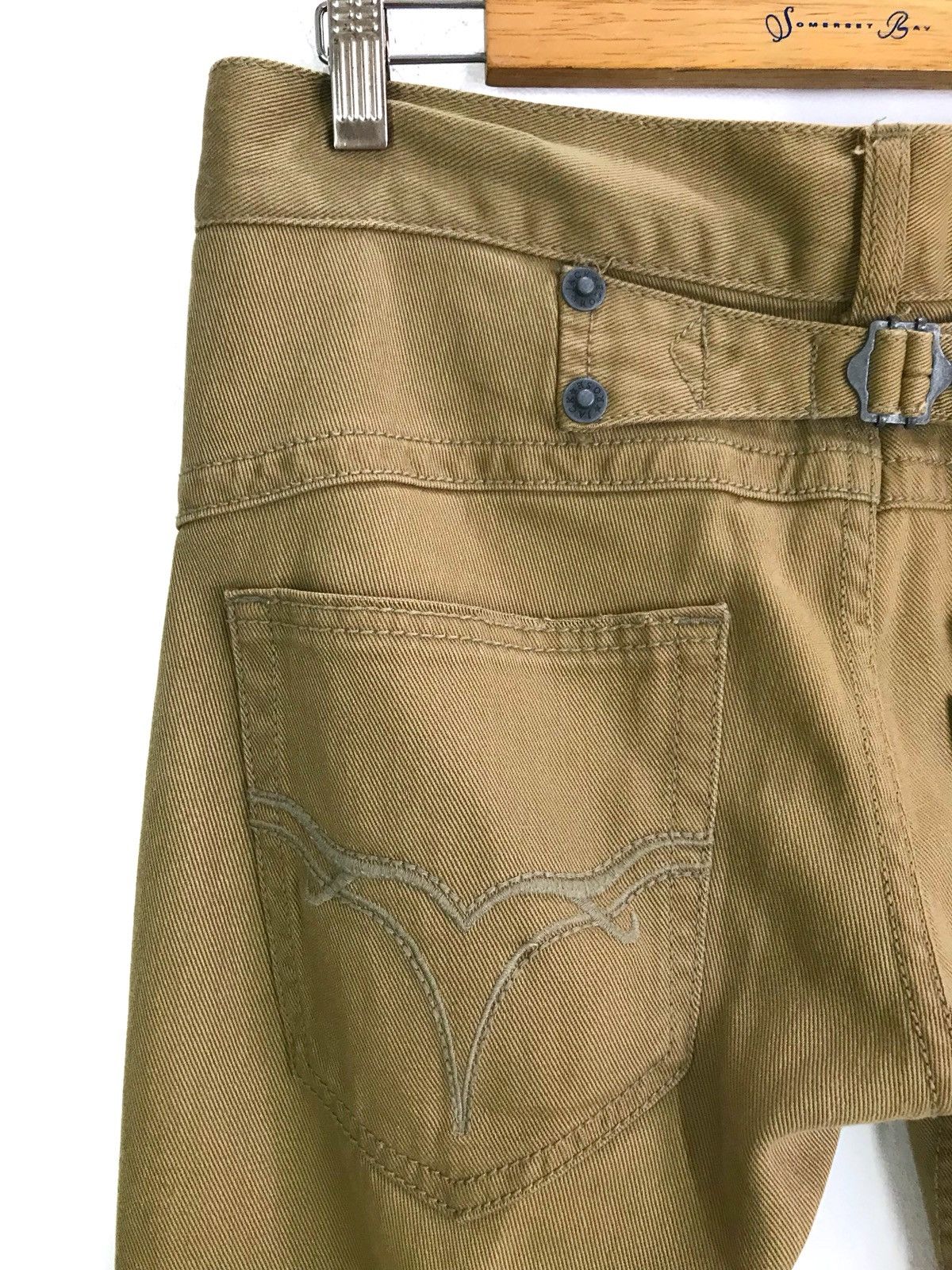 JACKROSE JACK ROSE Buckle Back Embroidered Back Pocket Denim Jeans Size US 32 / EU 48 - 6 Thumbnail