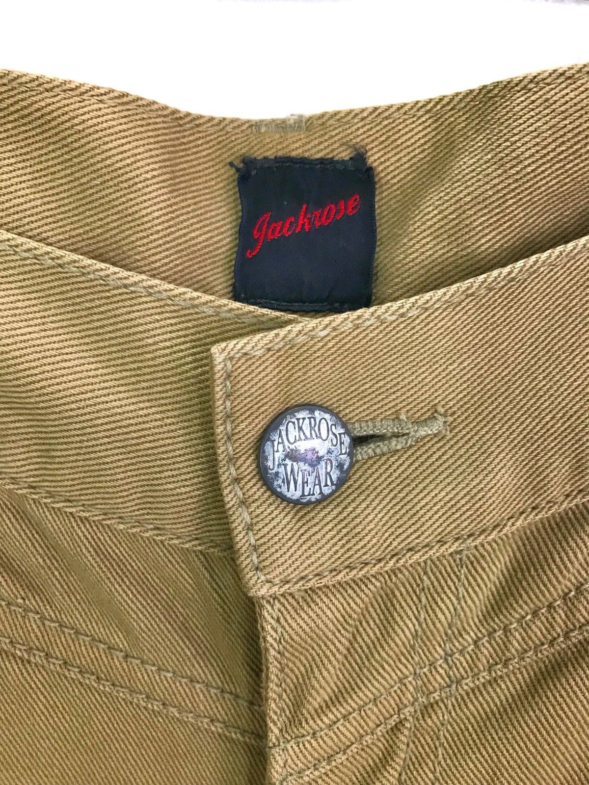 JACKROSE JACK ROSE Buckle Back Embroidered Back Pocket Denim Jeans Size US 32 / EU 48 - 14 Thumbnail