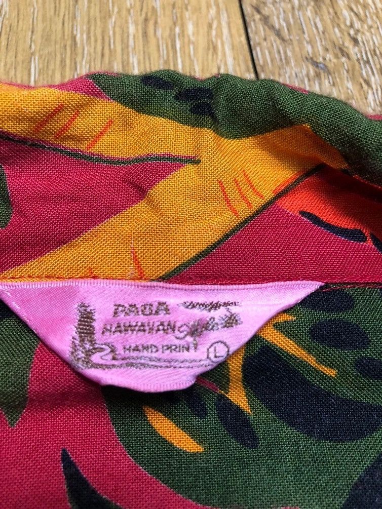Vintage Vintage 100% Rayon Beach Motive Aloha Hawaiian Shirt Size US L / EU 52-54 / 3 - 3 Thumbnail