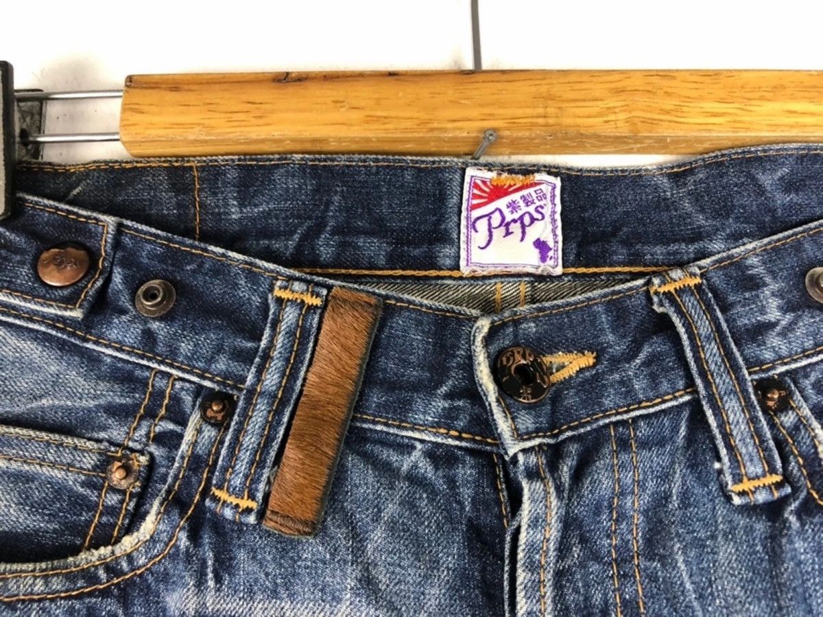 Japanese Brand PRPS Japan Distressed Jeans Size US 31 - 4 Thumbnail
