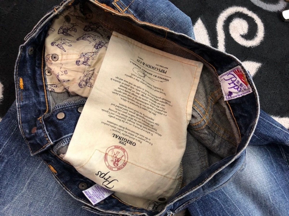 Japanese Brand PRPS Japan Distressed Jeans Size US 31 - 9 Thumbnail