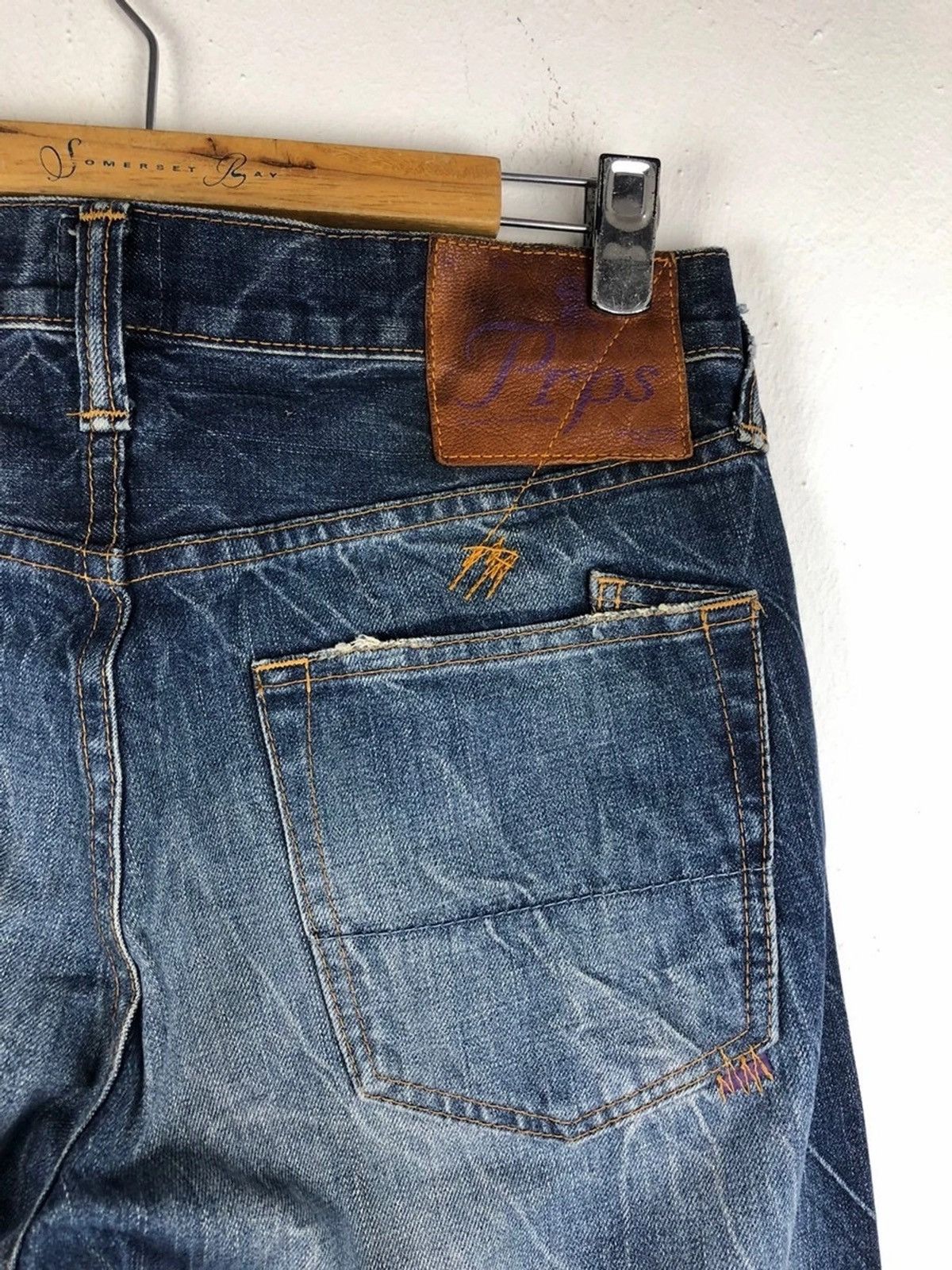 Japanese Brand PRPS Japan Distressed Jeans Size US 31 - 7 Thumbnail