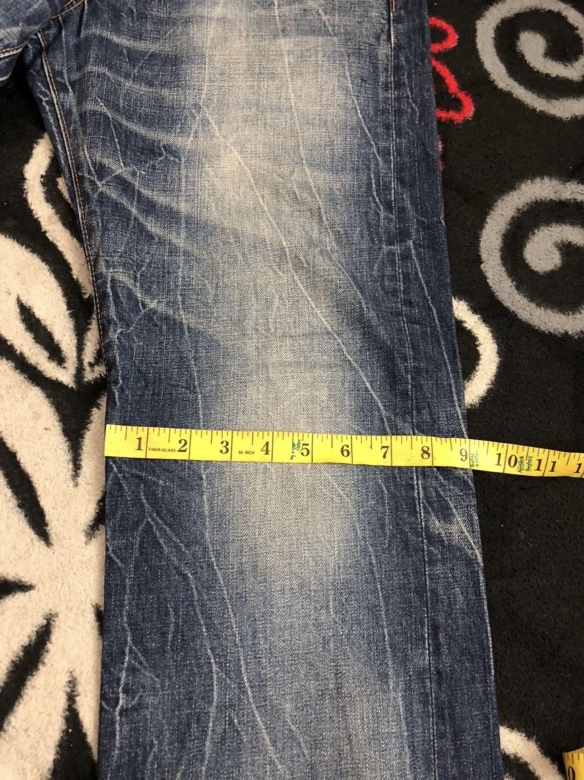Japanese Brand PRPS Japan Distressed Jeans Size US 31 - 15 Thumbnail