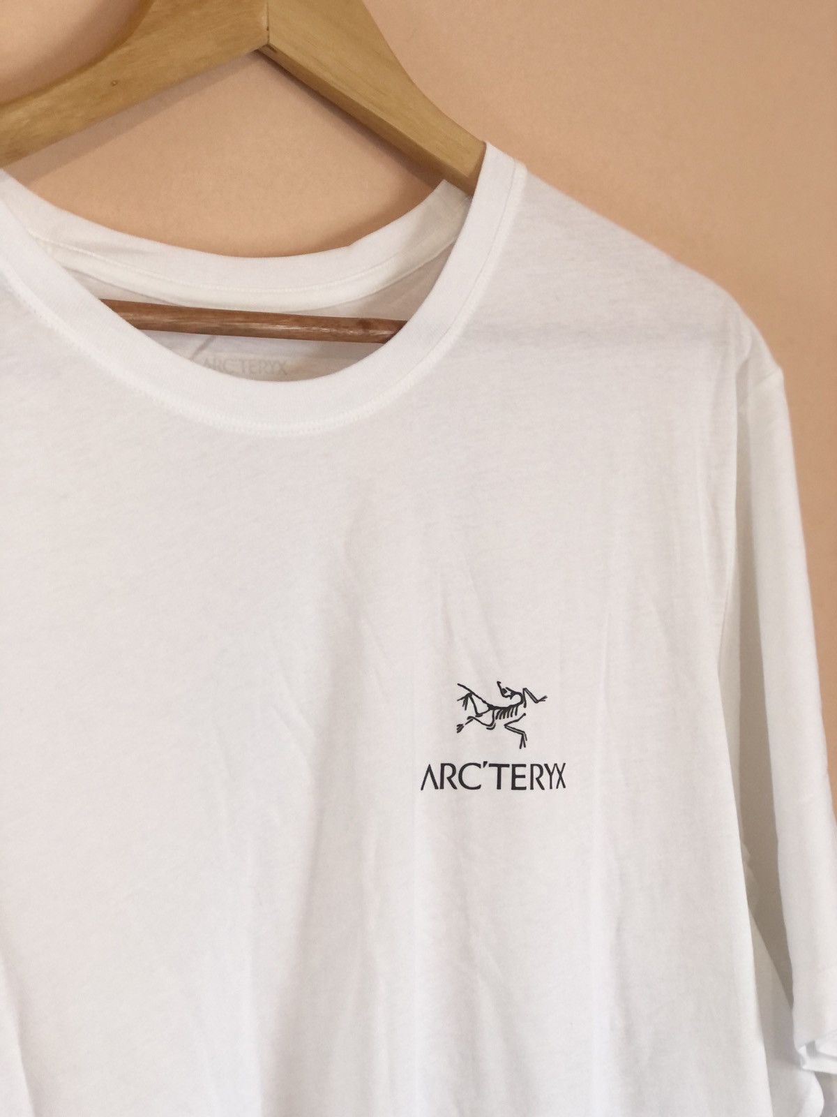 image of Arcteryx Arc’Teryx Logo White T-Shirt , Men's (Size 2XL)