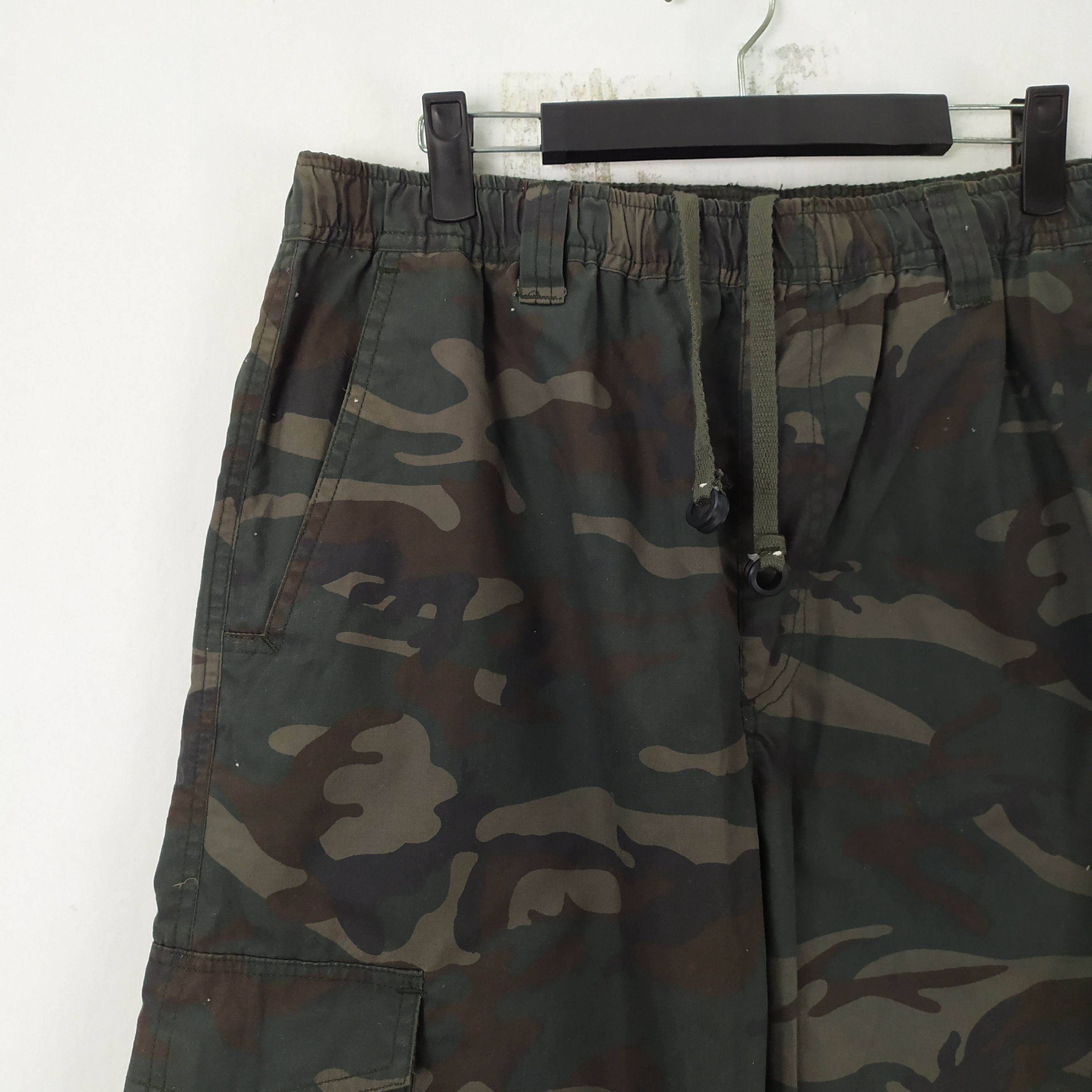 Japanese Brand CUBIC MEASURE SPRING WAIST CARGO PANTS Size US 31 - 3 Thumbnail