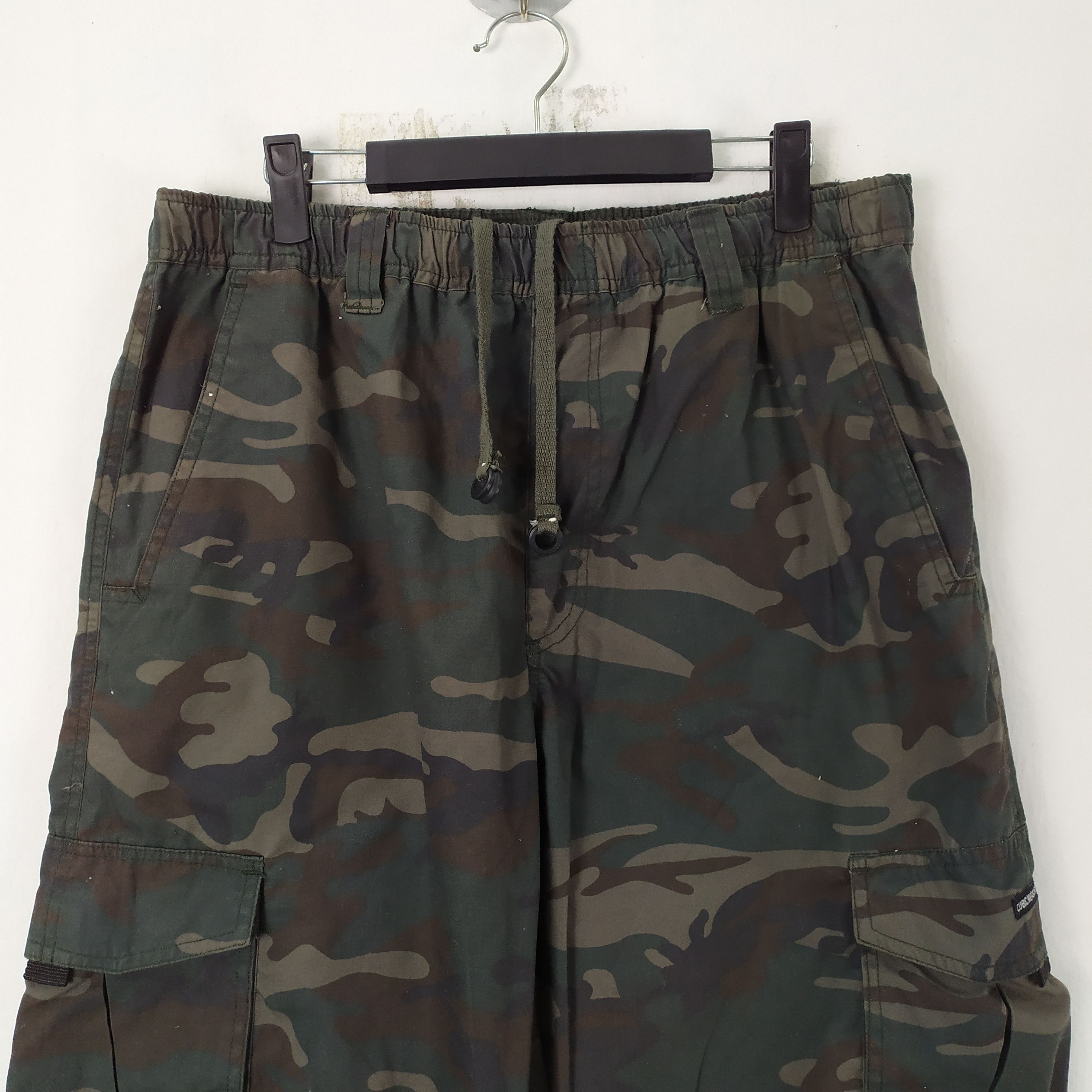 Japanese Brand CUBIC MEASURE SPRING WAIST CARGO PANTS Size US 31 - 4 Thumbnail