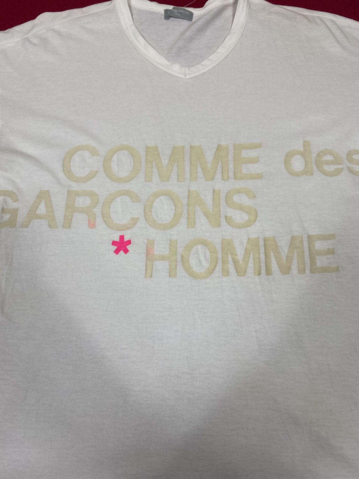Comme des Garcons Homme Vintage Comme Des Garcons Homme Spellout Size US L / EU 52-54 / 3 - 2 Thumbnail
