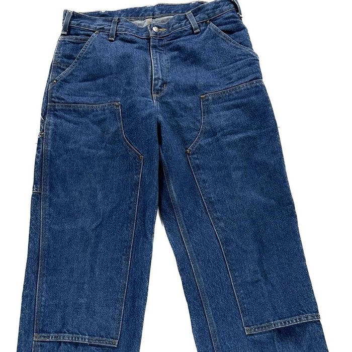 Carhartt Carhartt Double Knee Denim Pants Blue 34x30 | Grailed