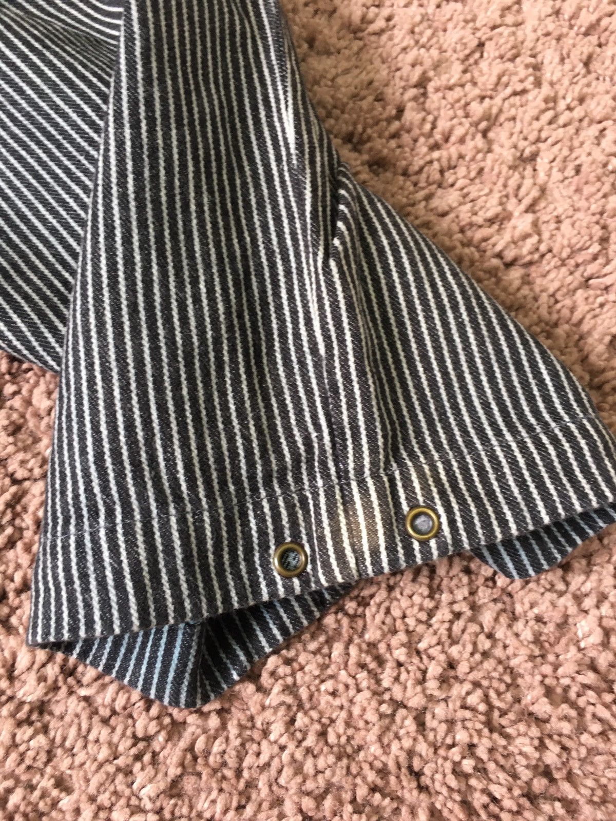 Japanese Brand beaux-arts stripe pants Size US 30 / EU 46 - 3 Thumbnail