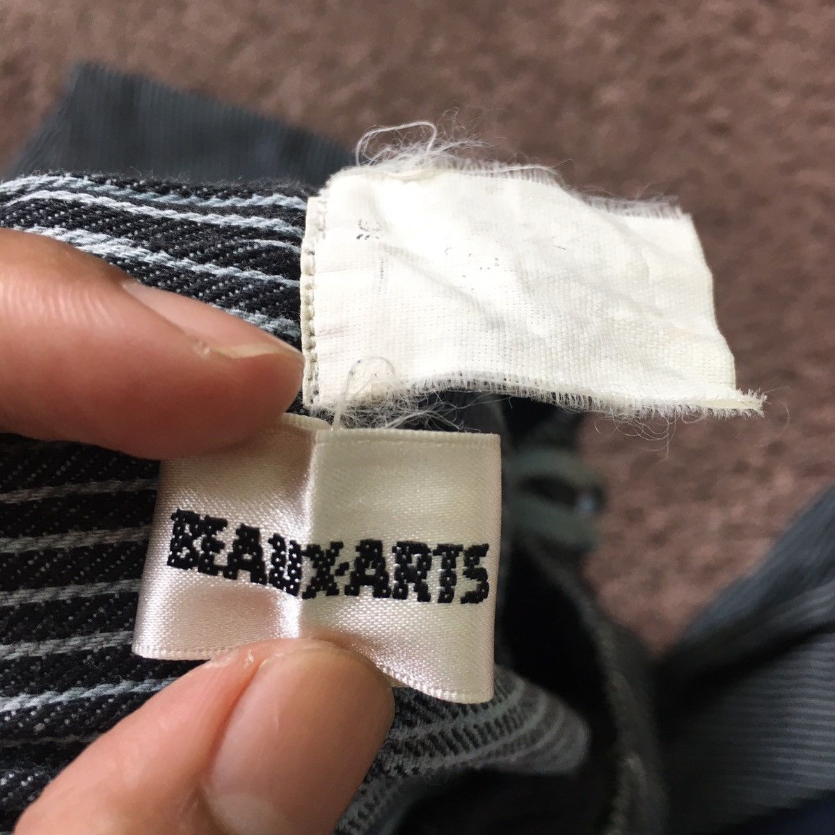 Japanese Brand beaux-arts stripe pants Size US 30 / EU 46 - 7 Thumbnail