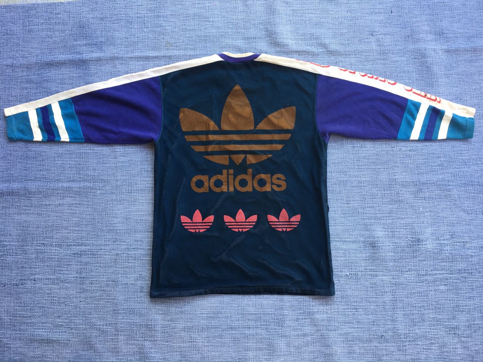 Adidas vintage 80s/90s adidas sweatshirt Size US L / EU 52-54 / 3 - 5 Thumbnail