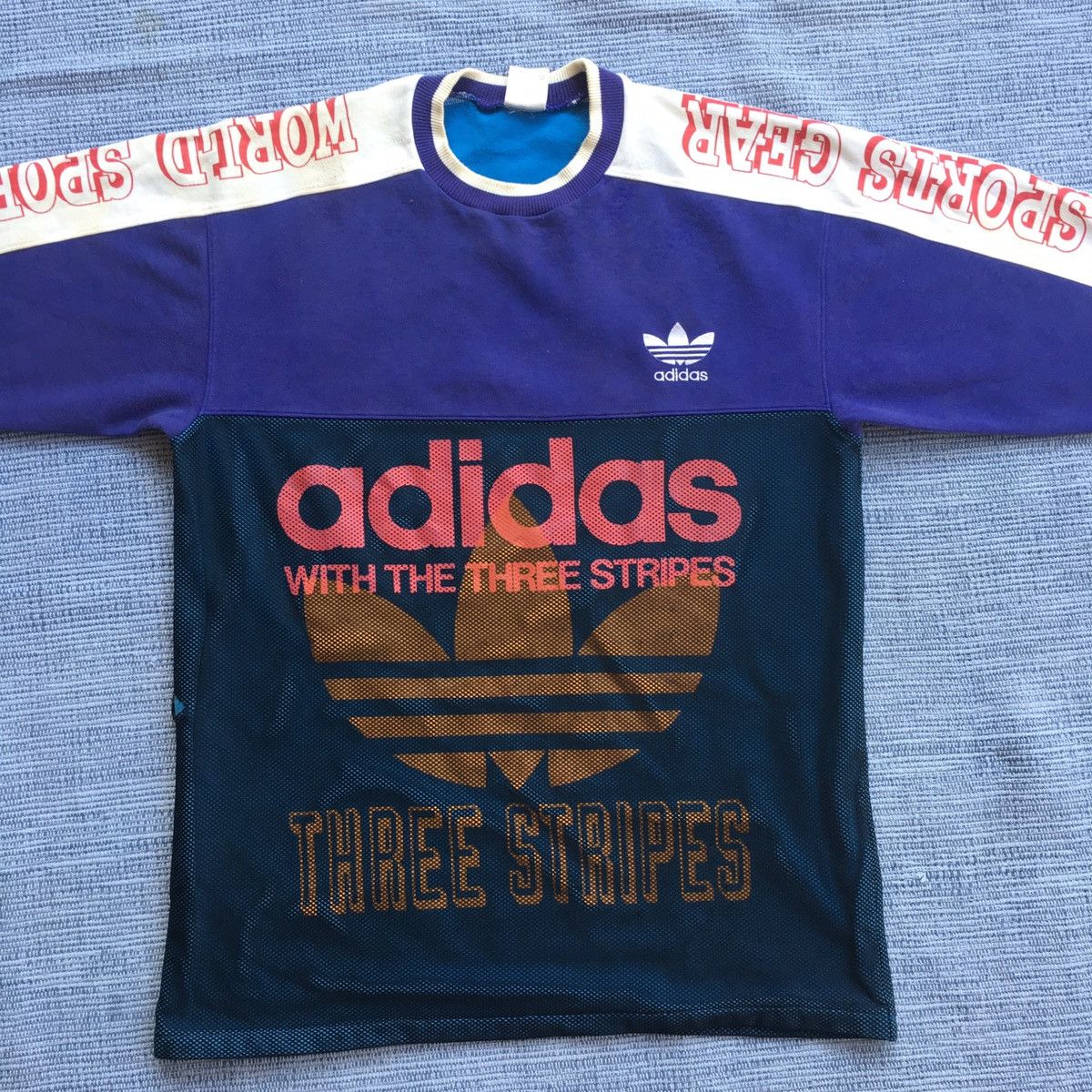Adidas vintage 80s/90s adidas sweatshirt Size US L / EU 52-54 / 3 - 2 Thumbnail