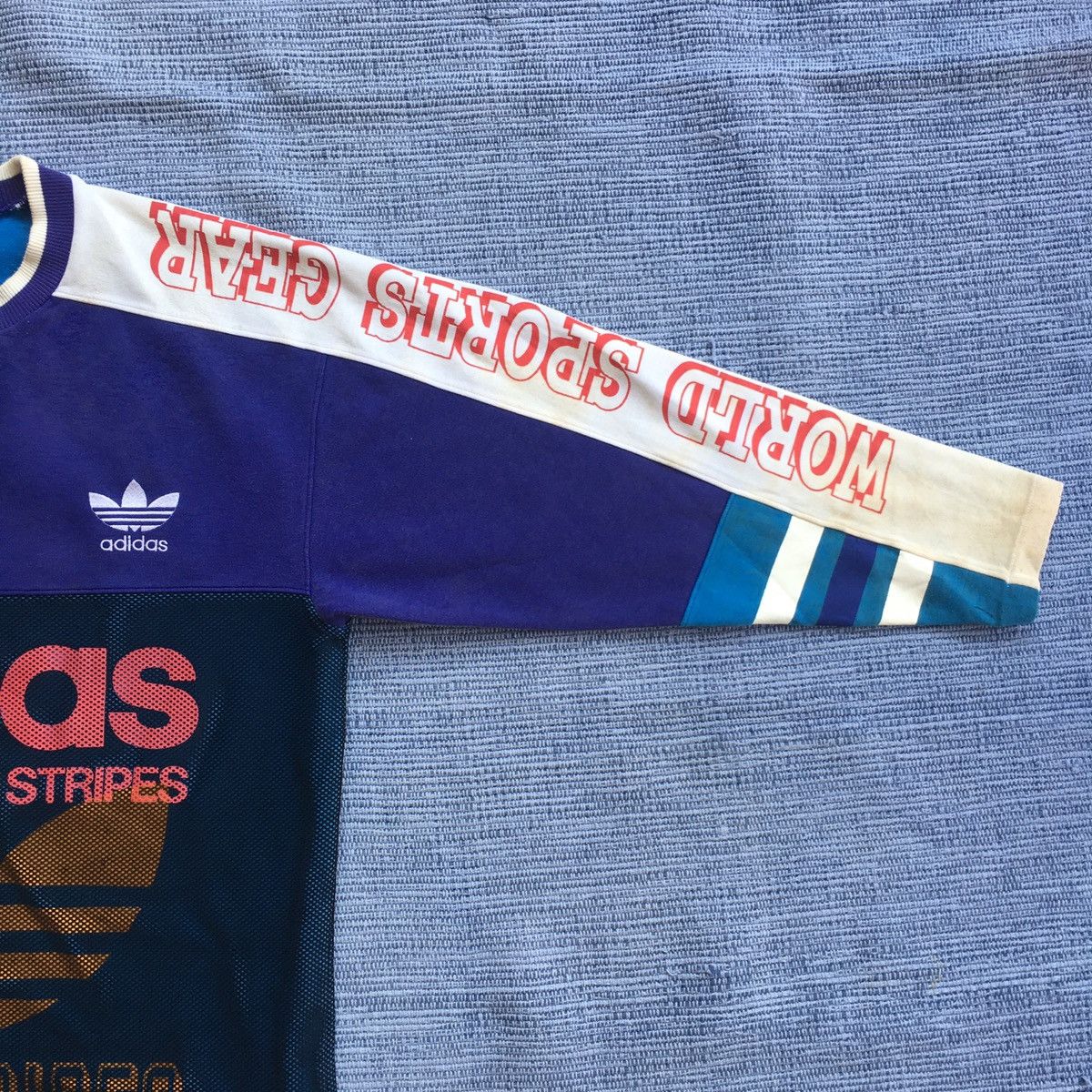 Adidas vintage 80s/90s adidas sweatshirt Size US L / EU 52-54 / 3 - 3 Thumbnail