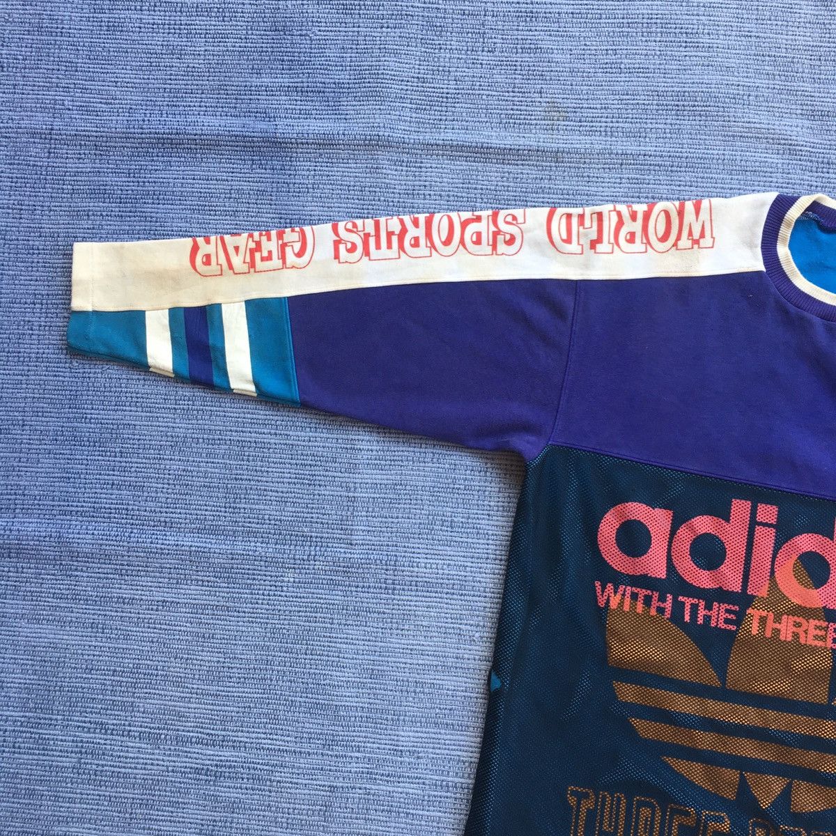 Adidas vintage 80s/90s adidas sweatshirt Size US L / EU 52-54 / 3 - 4 Thumbnail