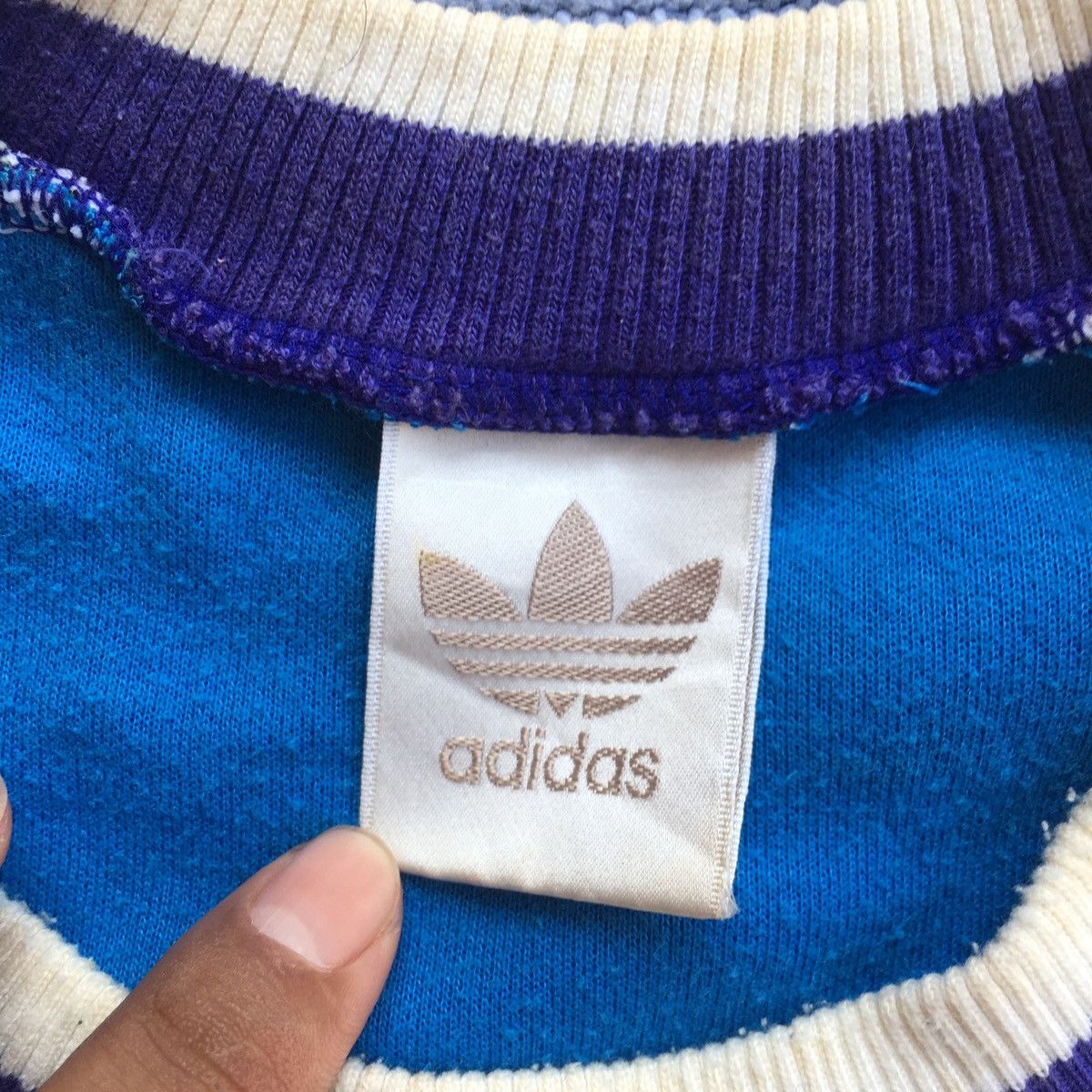 Adidas vintage 80s/90s adidas sweatshirt Size US L / EU 52-54 / 3 - 10 Thumbnail
