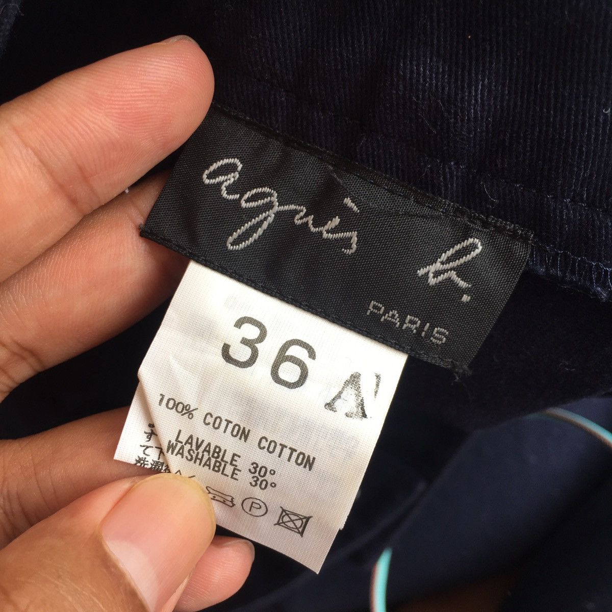 agnes b. blue skirt Size 26" / US 2 / IT 38 - 4 Thumbnail