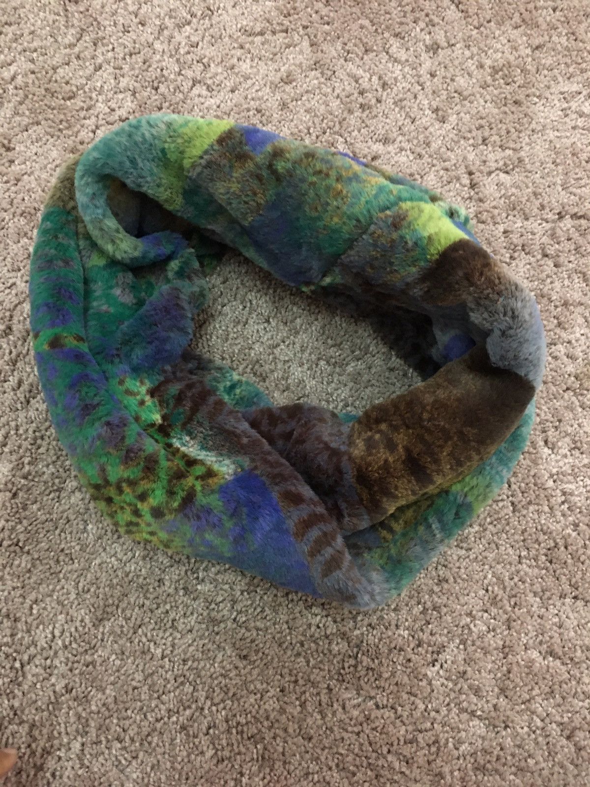 Japanese Brand round scarf multi colour Size ONE SIZE - 3 Thumbnail