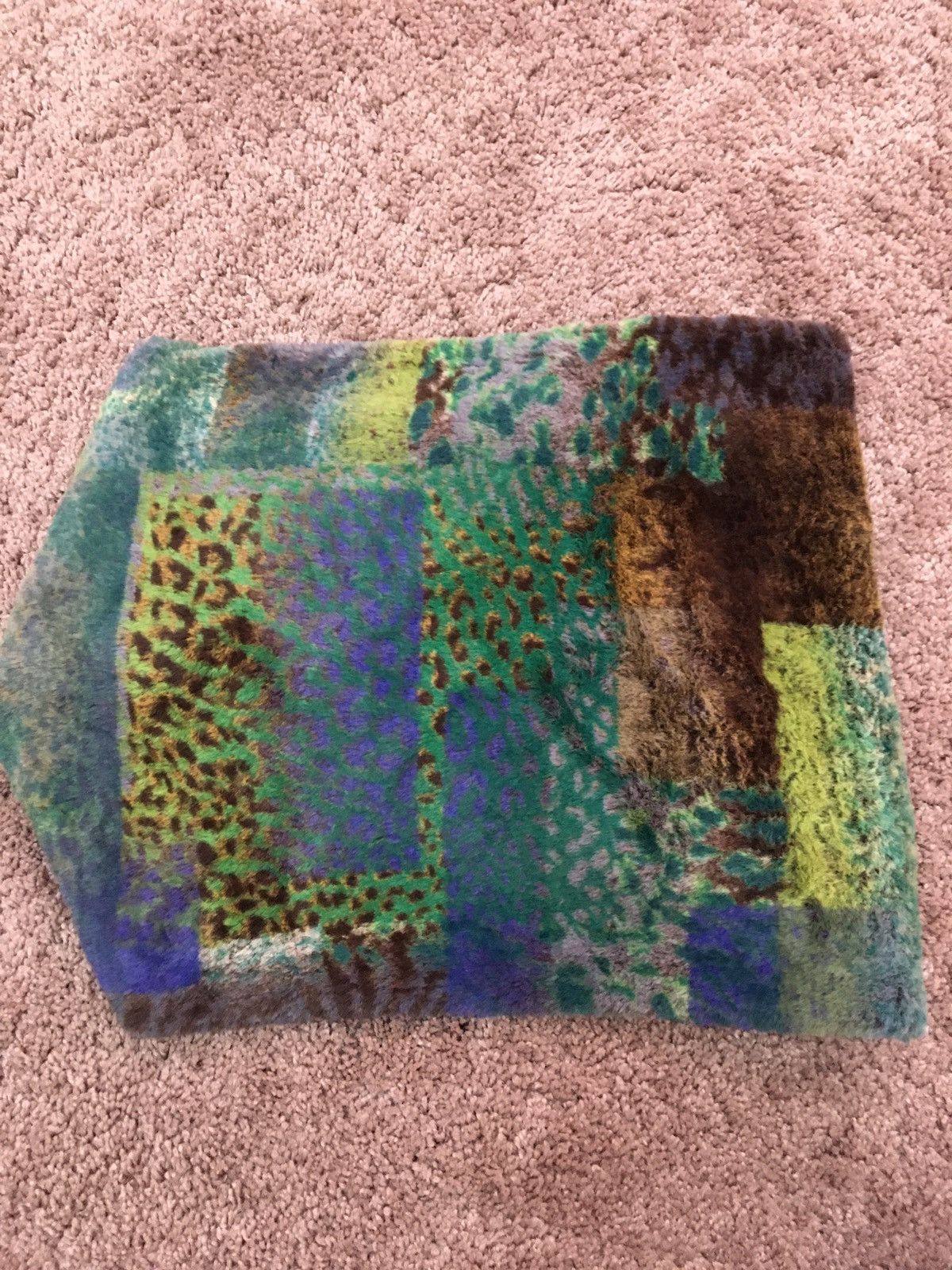 round scarf multi colour