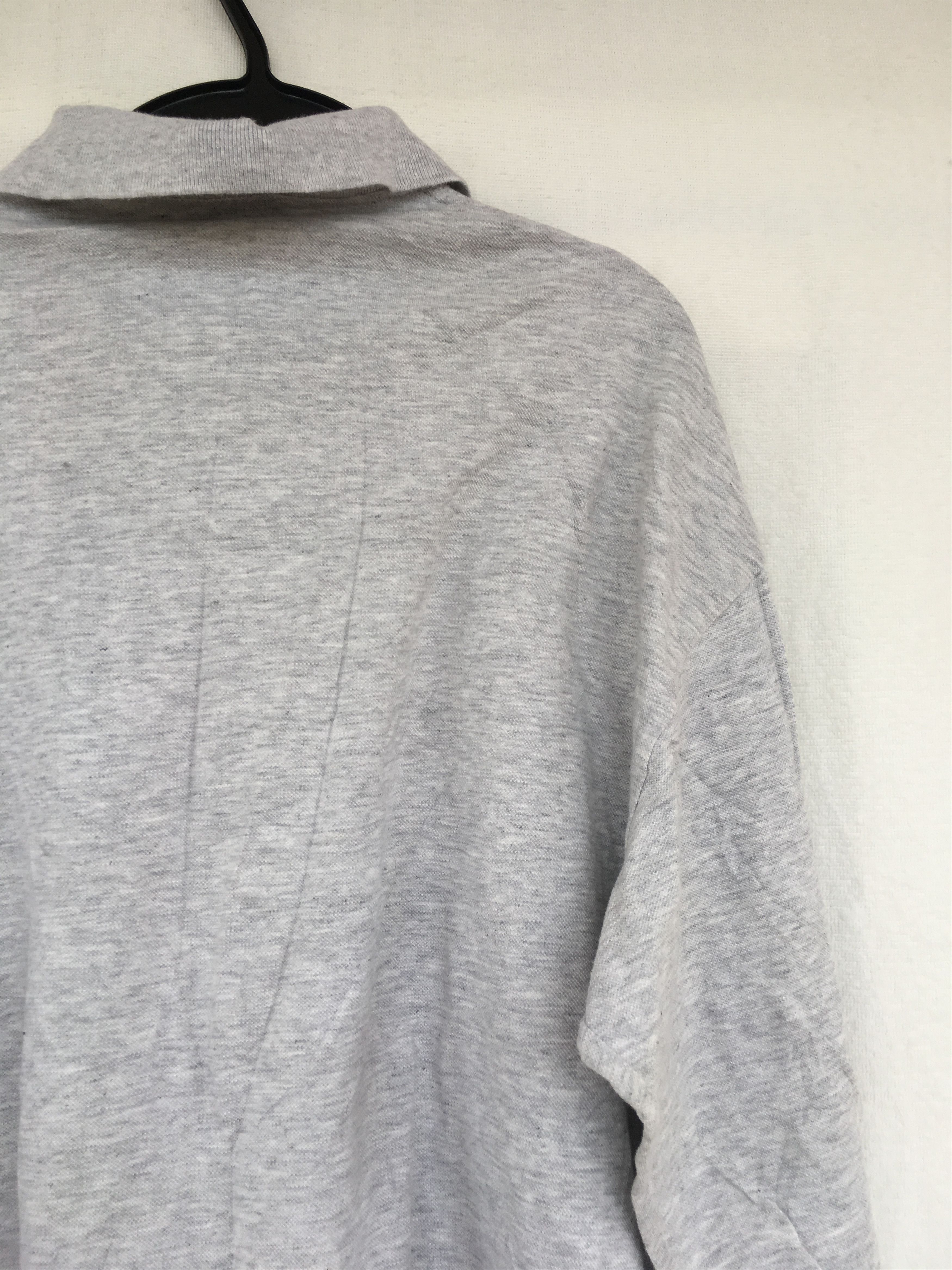 Vintage longsleeve grey polo Size US M / EU 48-50 / 2 - 9 Thumbnail