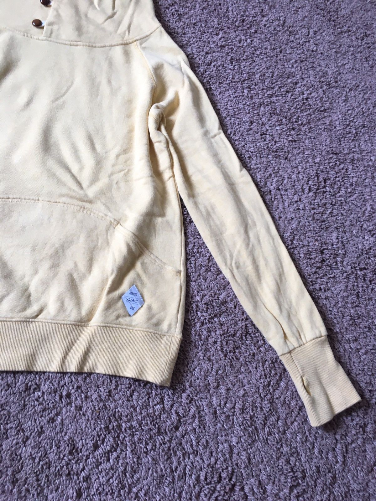go slow caravan yellow hoodie Size US M / EU 48-50 / 2 - 4 Thumbnail