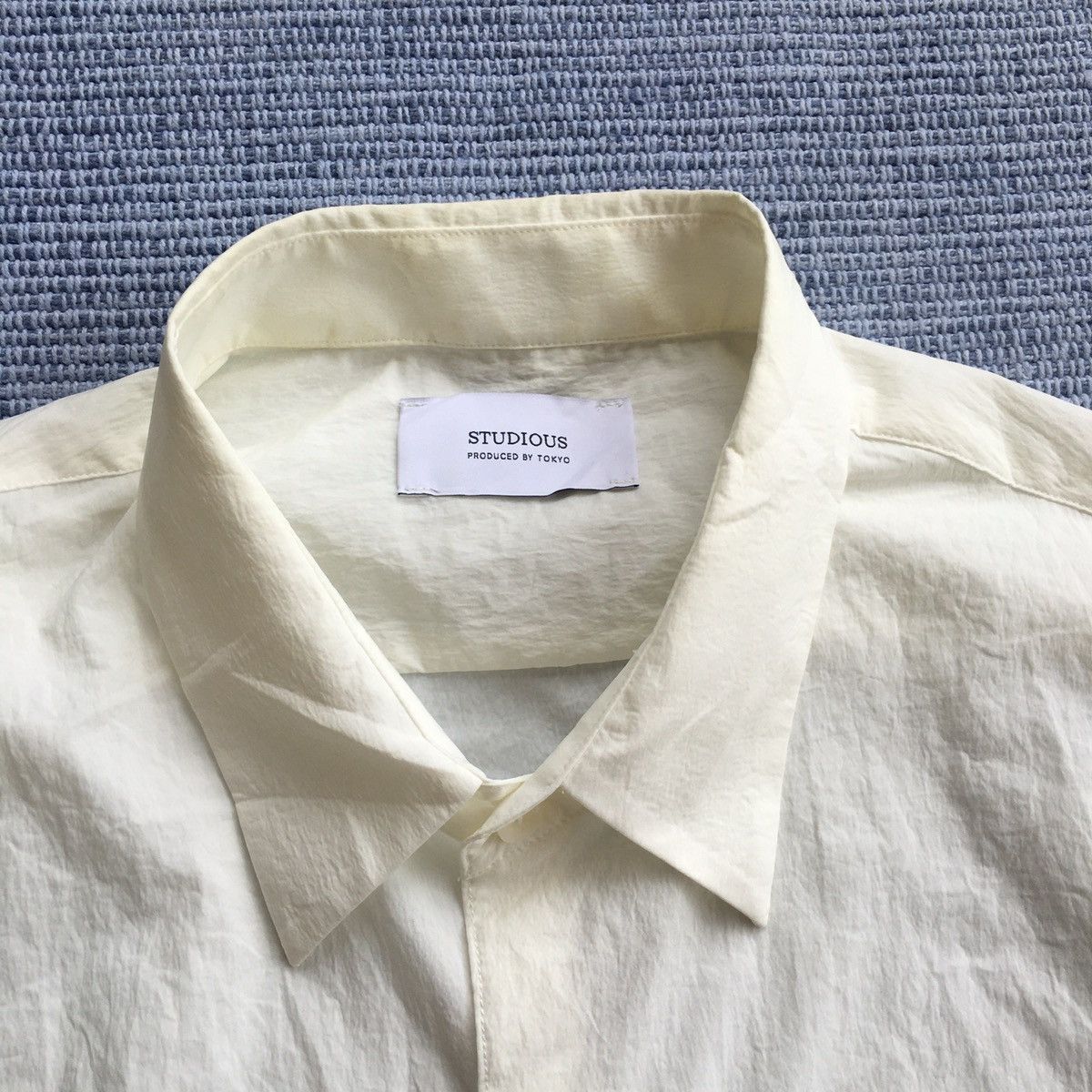 STUDIOUS plain cream shirt Size US M / EU 48-50 / 2 - 2 Thumbnail